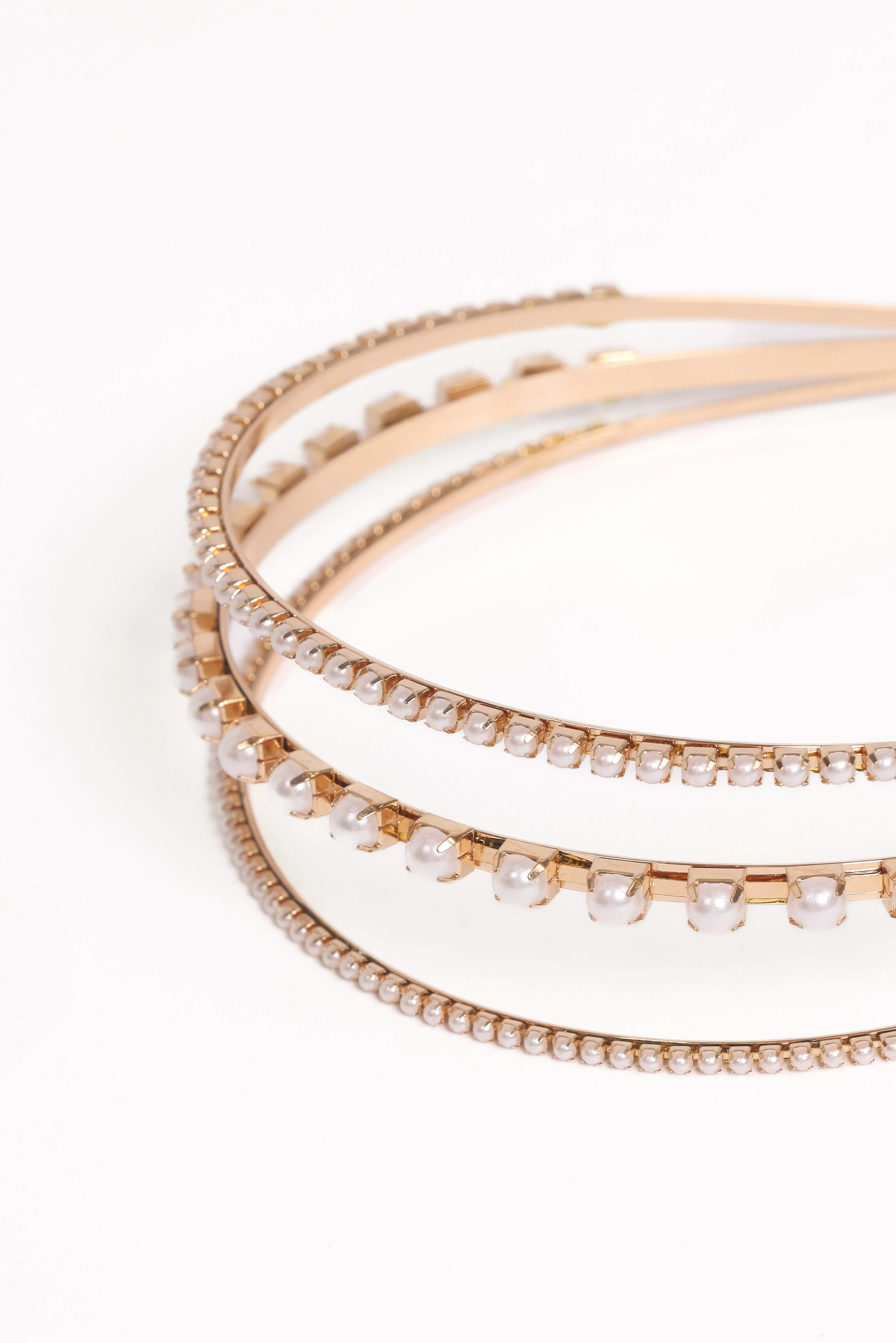 Freya Headband - Pearl sold by Petal & Pup product image thumbnail 2