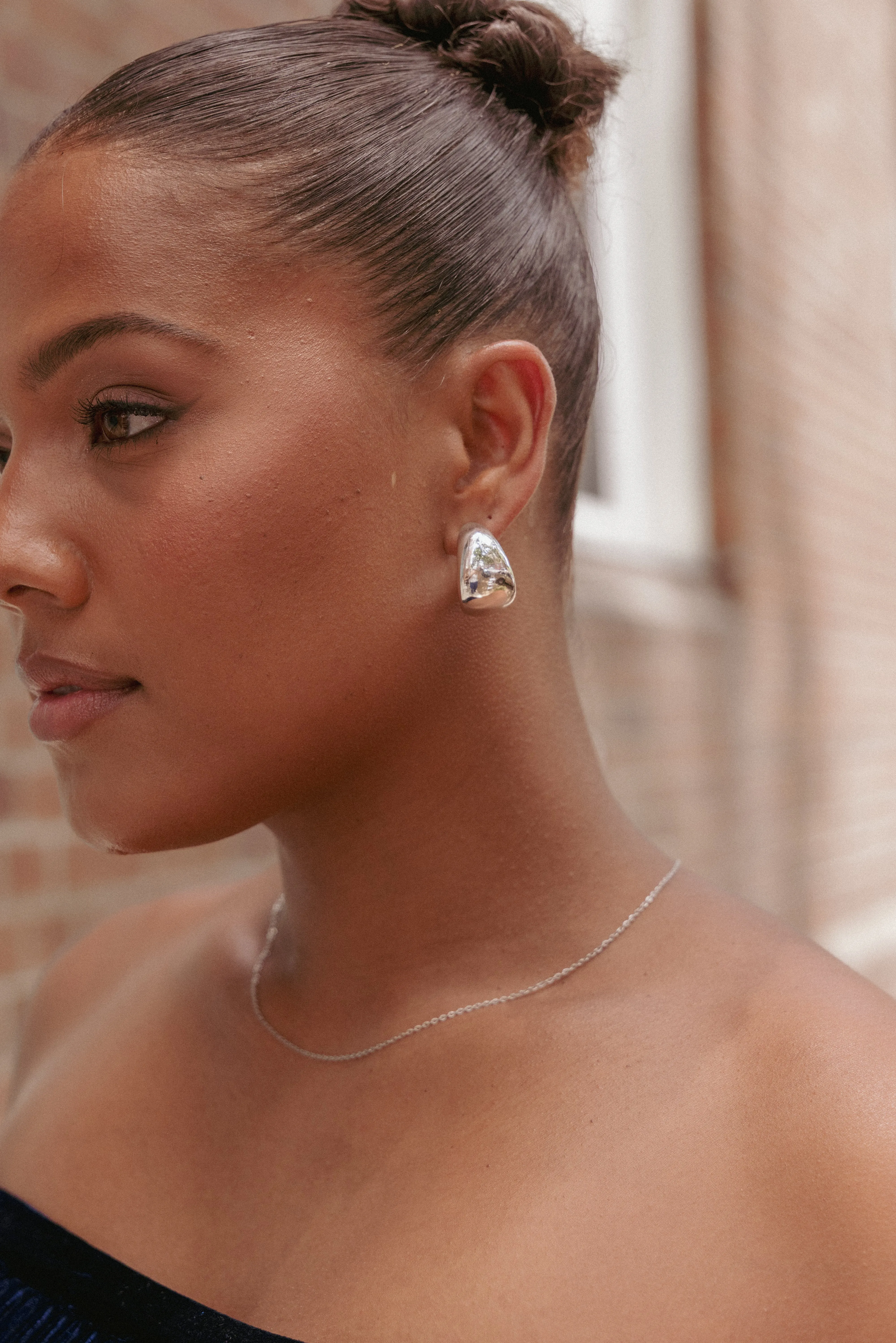 Leandra Earrings - Silver sold by Petal & Pup