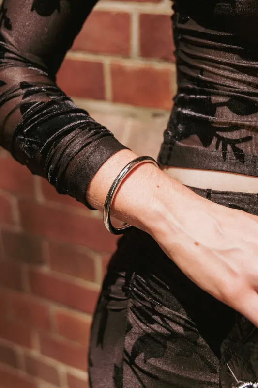 Ebony Bracelet - Silver sold by Petal & Pup