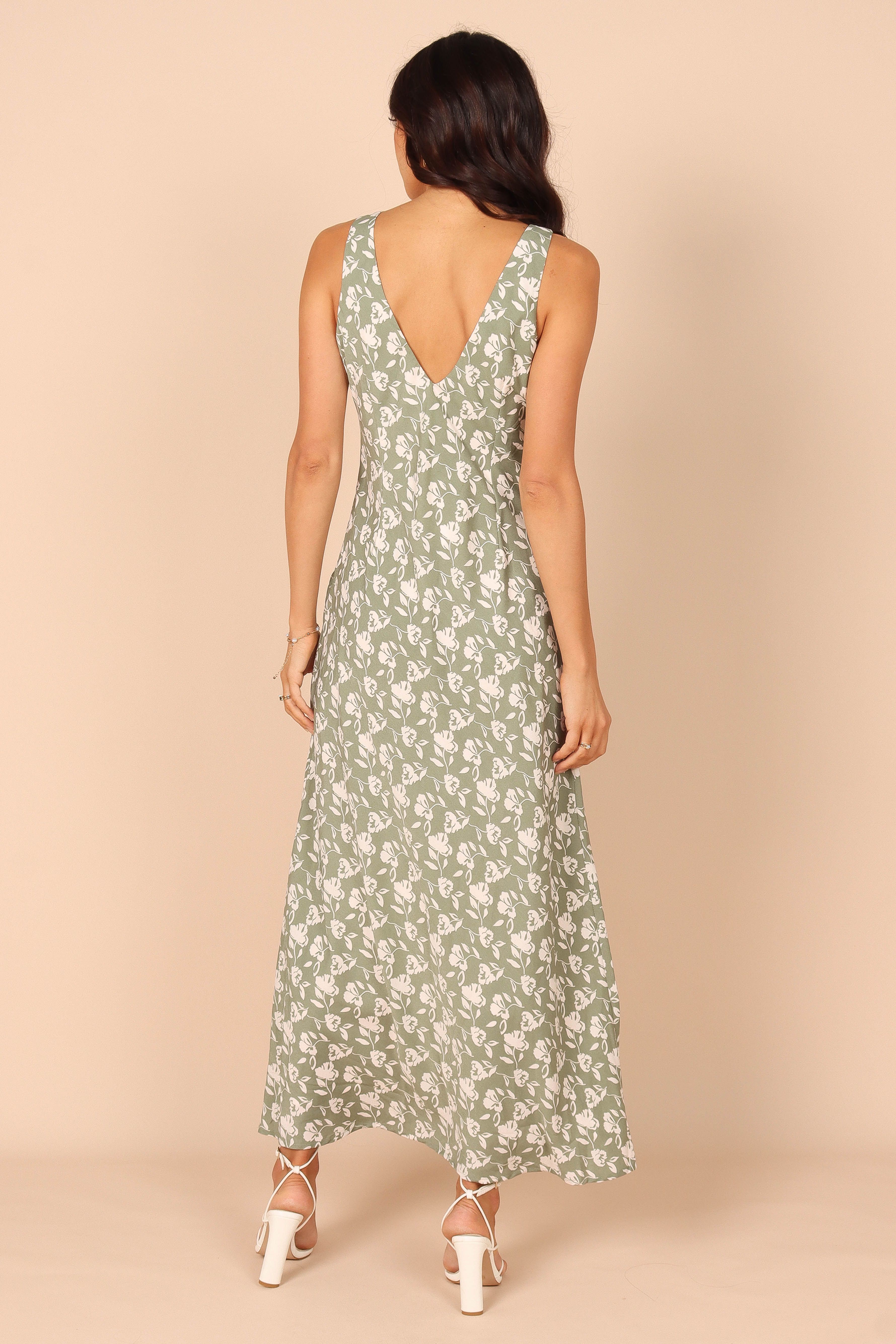 Coen Midi Dress - Olive sold by Petal & Pup product image thumbnail 2