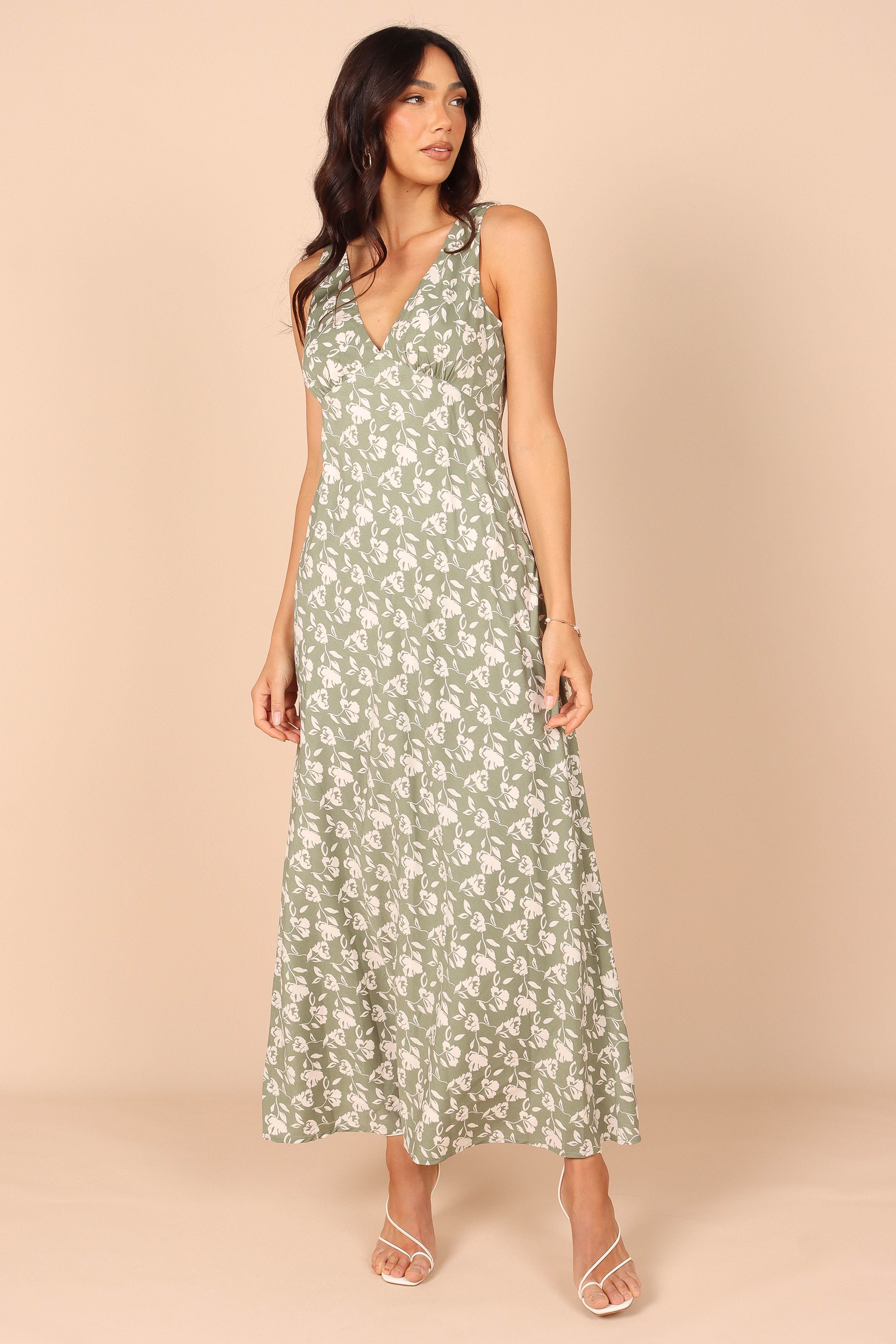 Coen Midi Dress - Olive sold by Petal & Pup product image thumbnail 6