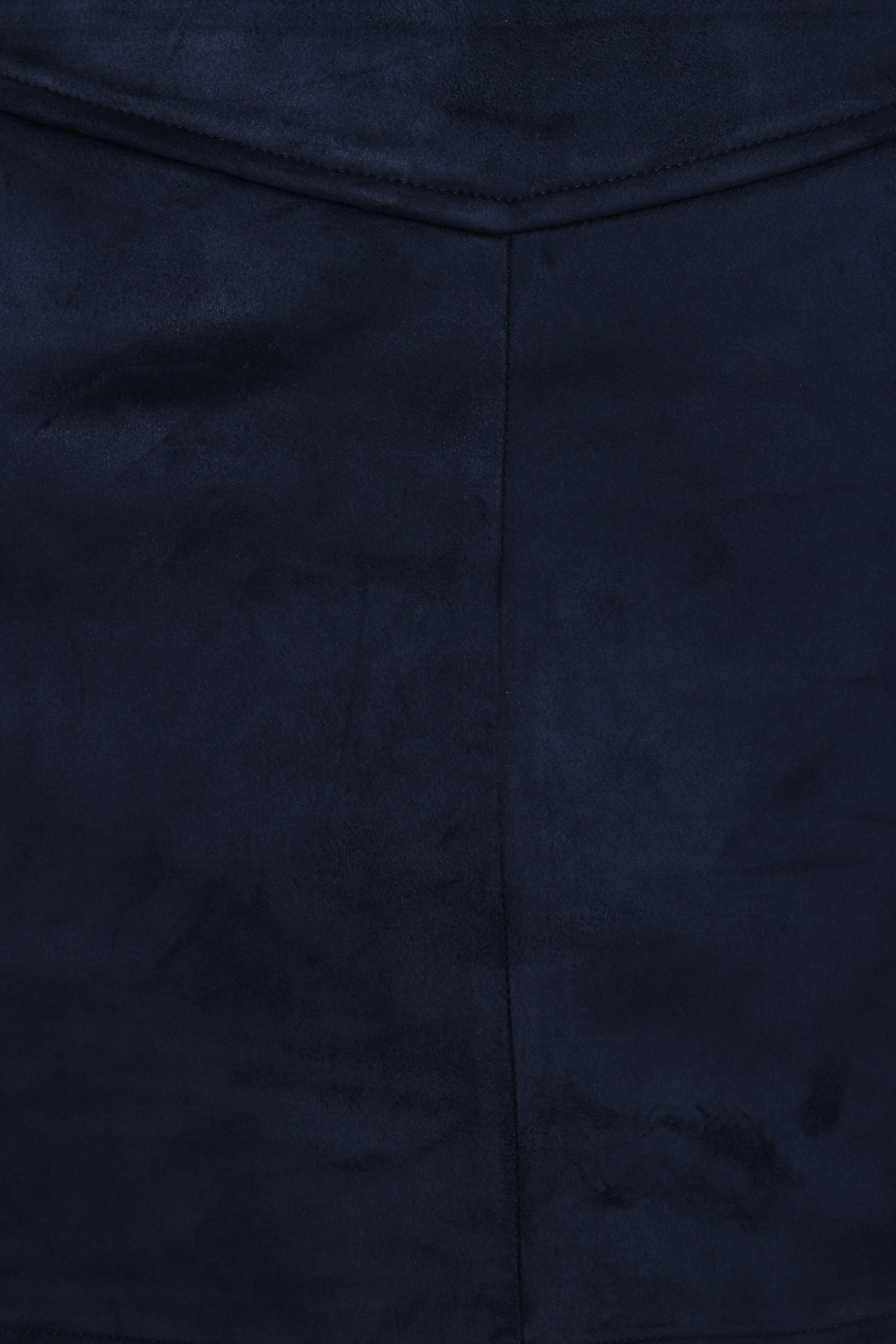 Hope Suede Mini Skirt - Navy sold by Petal & Pup product image thumbnail 5