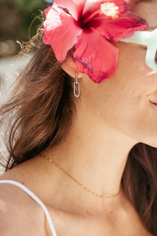 Vanessa Earrings - Gold/Silver sold by Petal & Pup