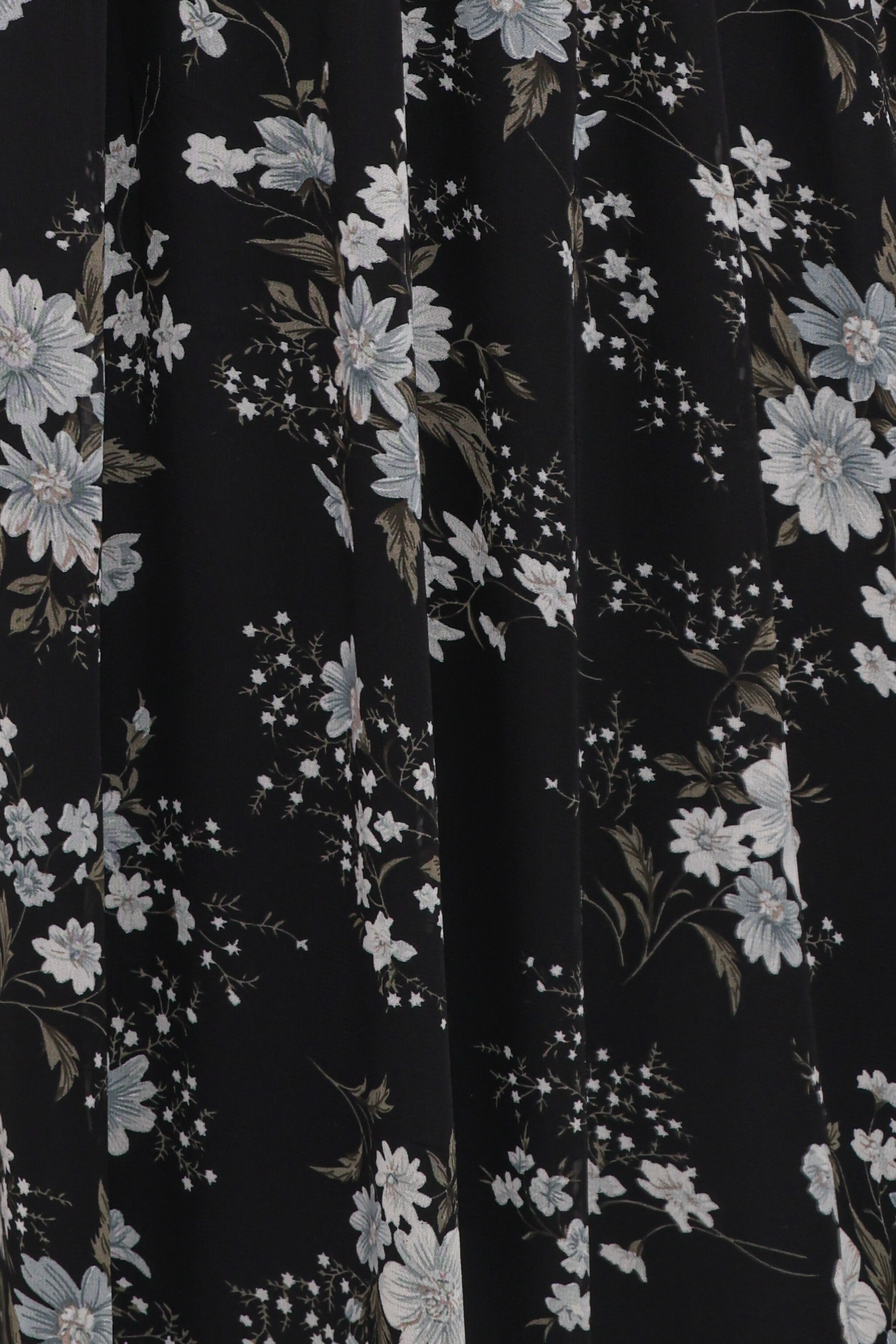 Mavis Long Sleeve Maxi Dress - Black Floral sold by Petal & Pup product image thumbnail 5