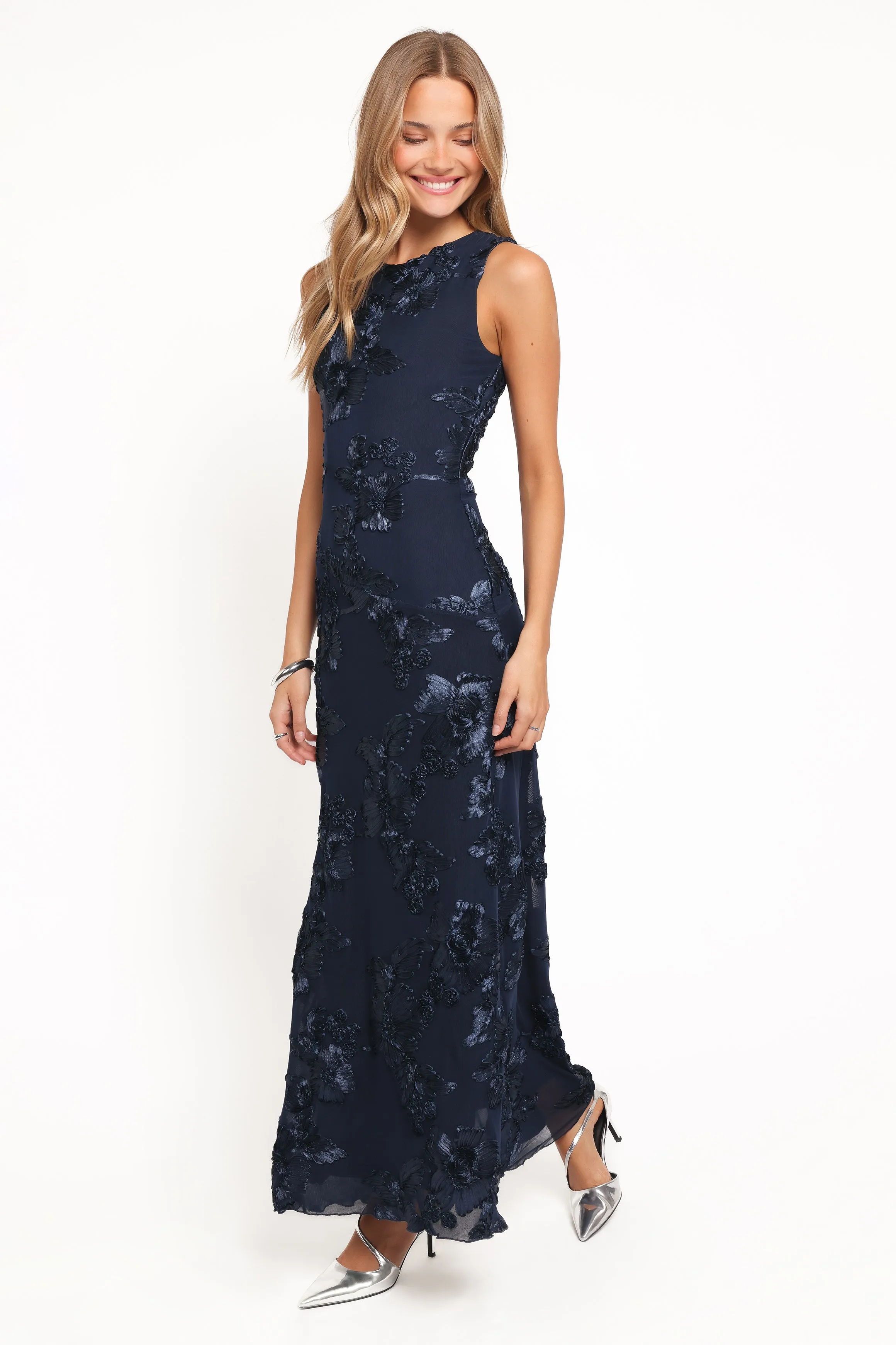 Ravina Maxi Dress - Blue sold by Petal & Pup product image thumbnail 3