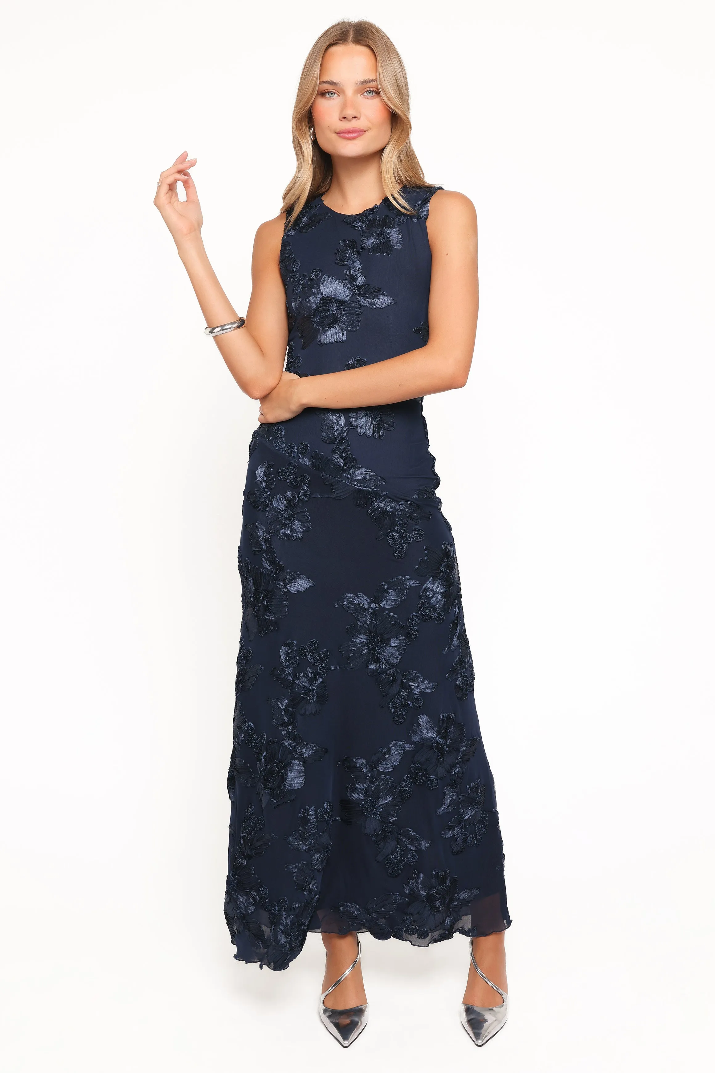 Ravina Maxi Dress - Blue sold by Petal & Pup product image thumbnail 5