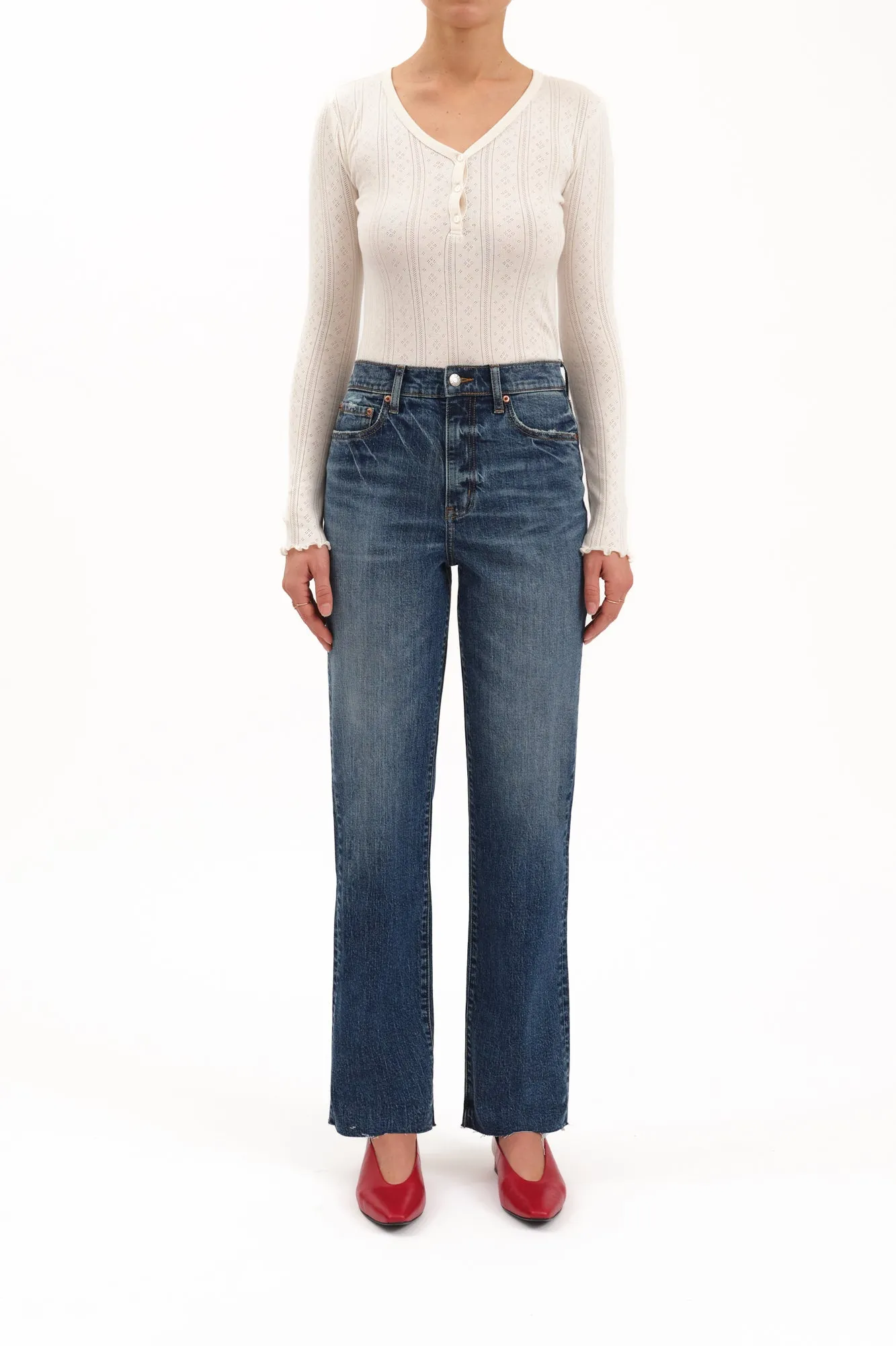 Sundaze Straight Leg Jean - Authentic sold by Petal & Pup product image thumbnail 3