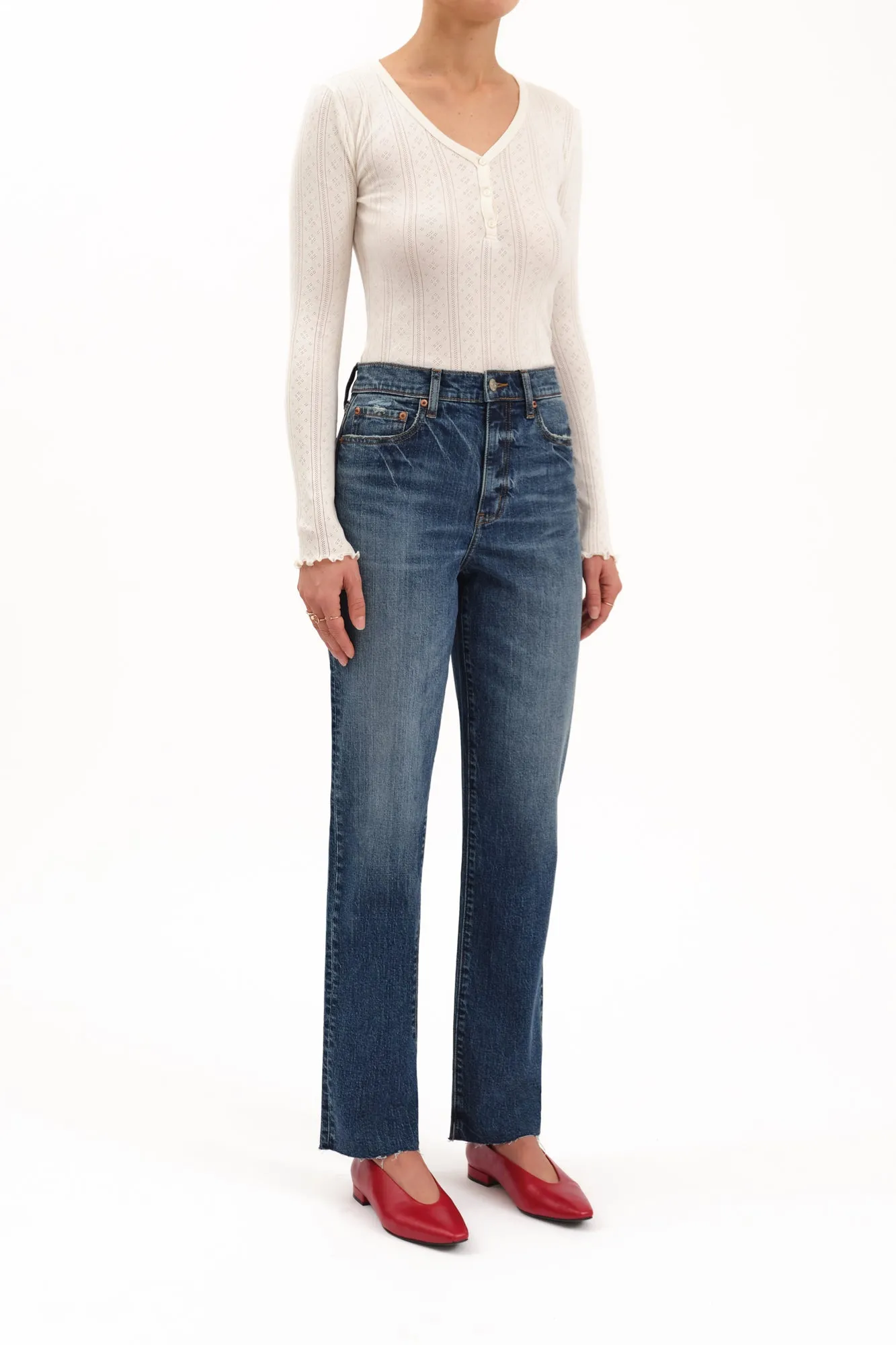 Sundaze Straight Leg Jean - Authentic sold by Petal & Pup product image thumbnail 4