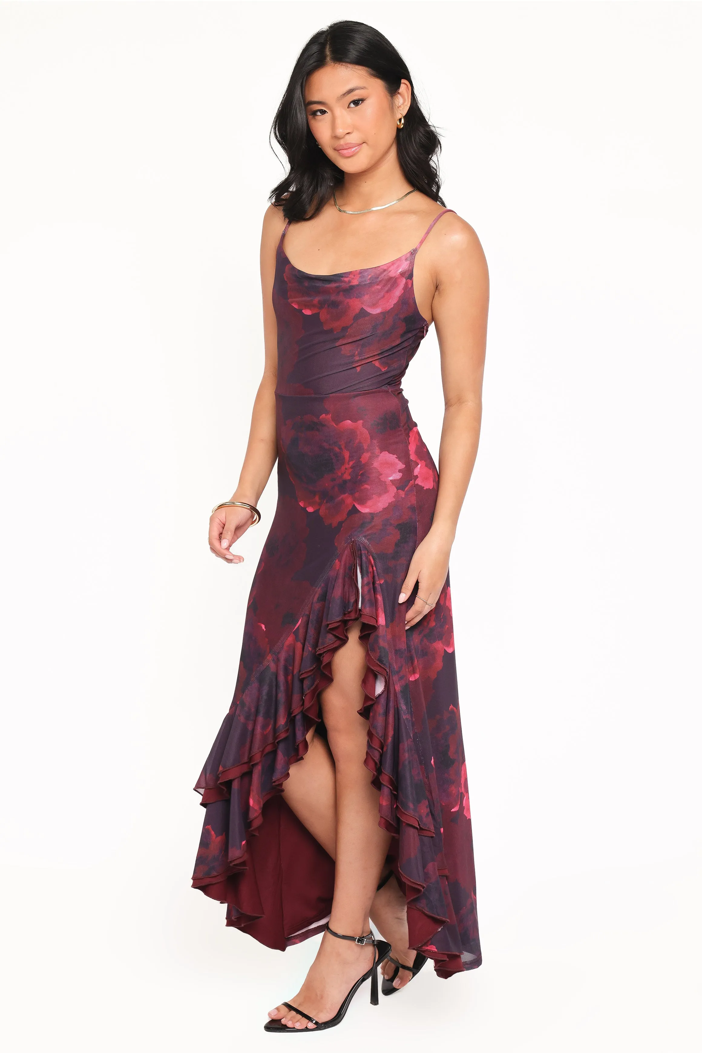Carella Maxi Dress - Red Floral sold by Petal & Pup product image thumbnail 3