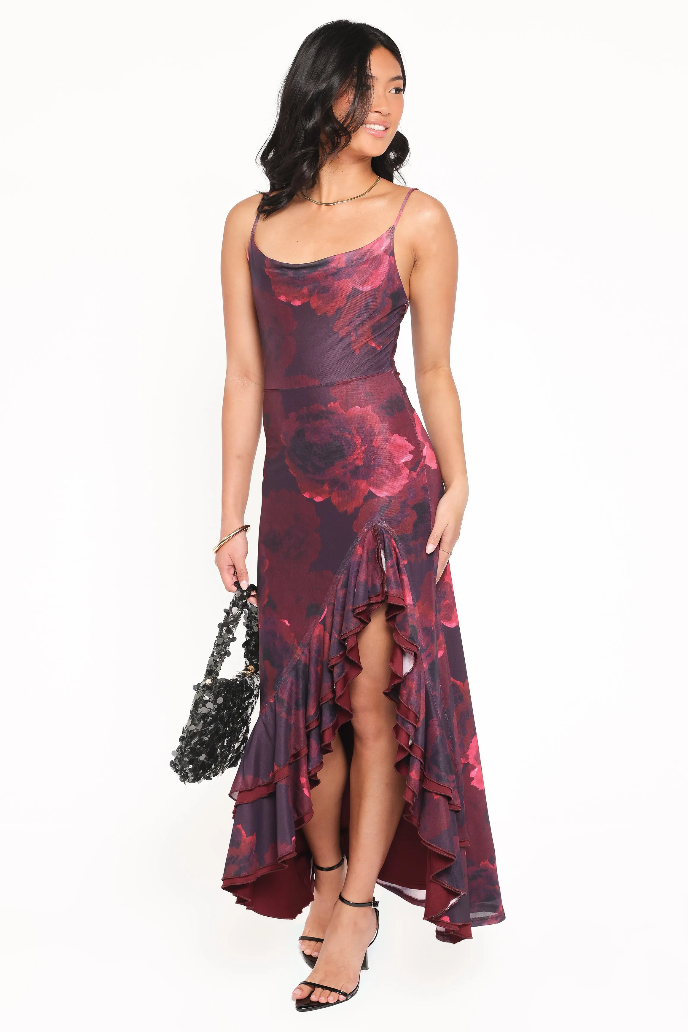 Carella Maxi Dress - Red Floral sold by Petal & Pup product image thumbnail 5