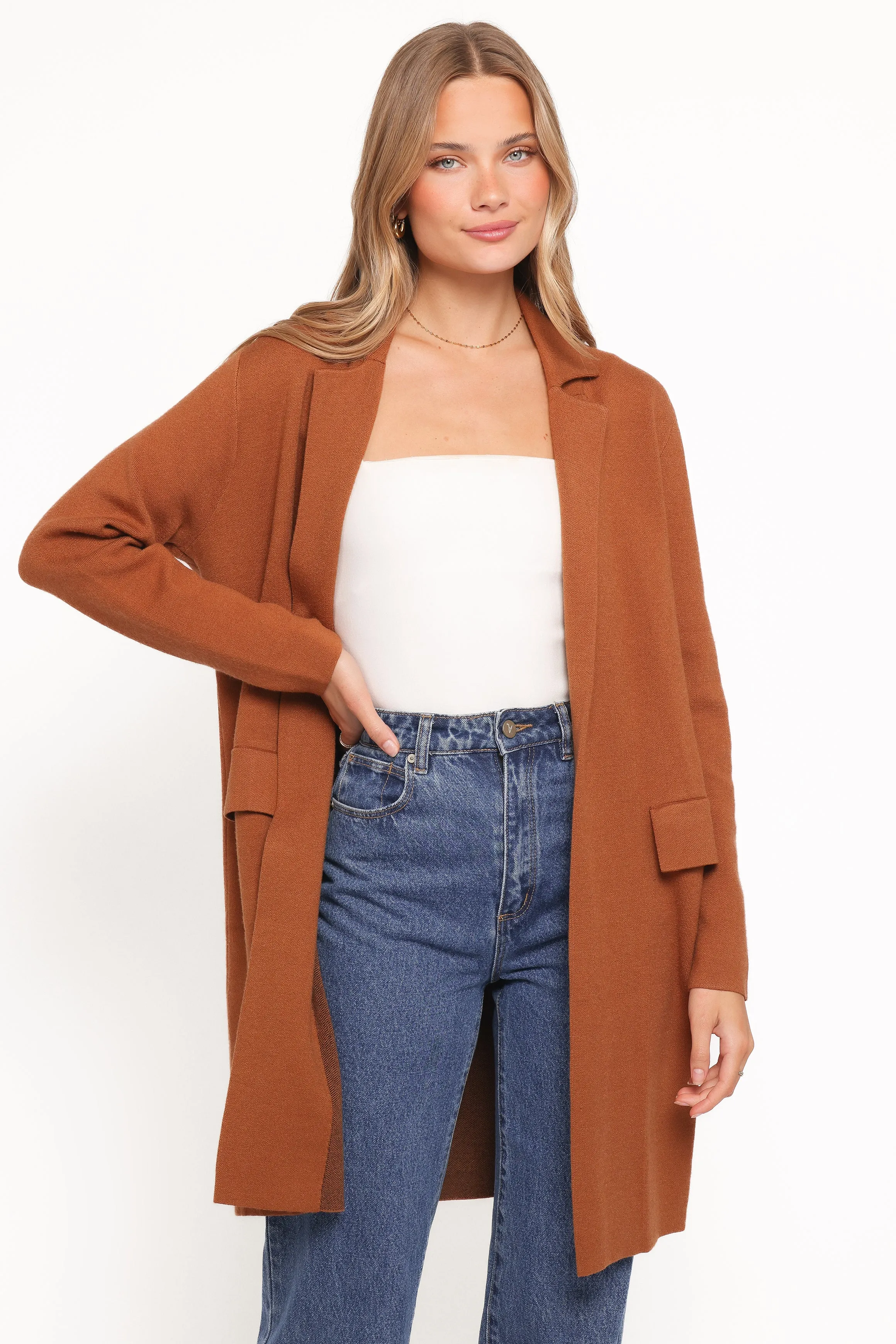 Chester Horses Coatigan - Brown sold by Petal & Pup