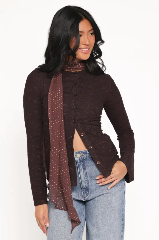 Juno Top - Brown sold by Petal & Pup