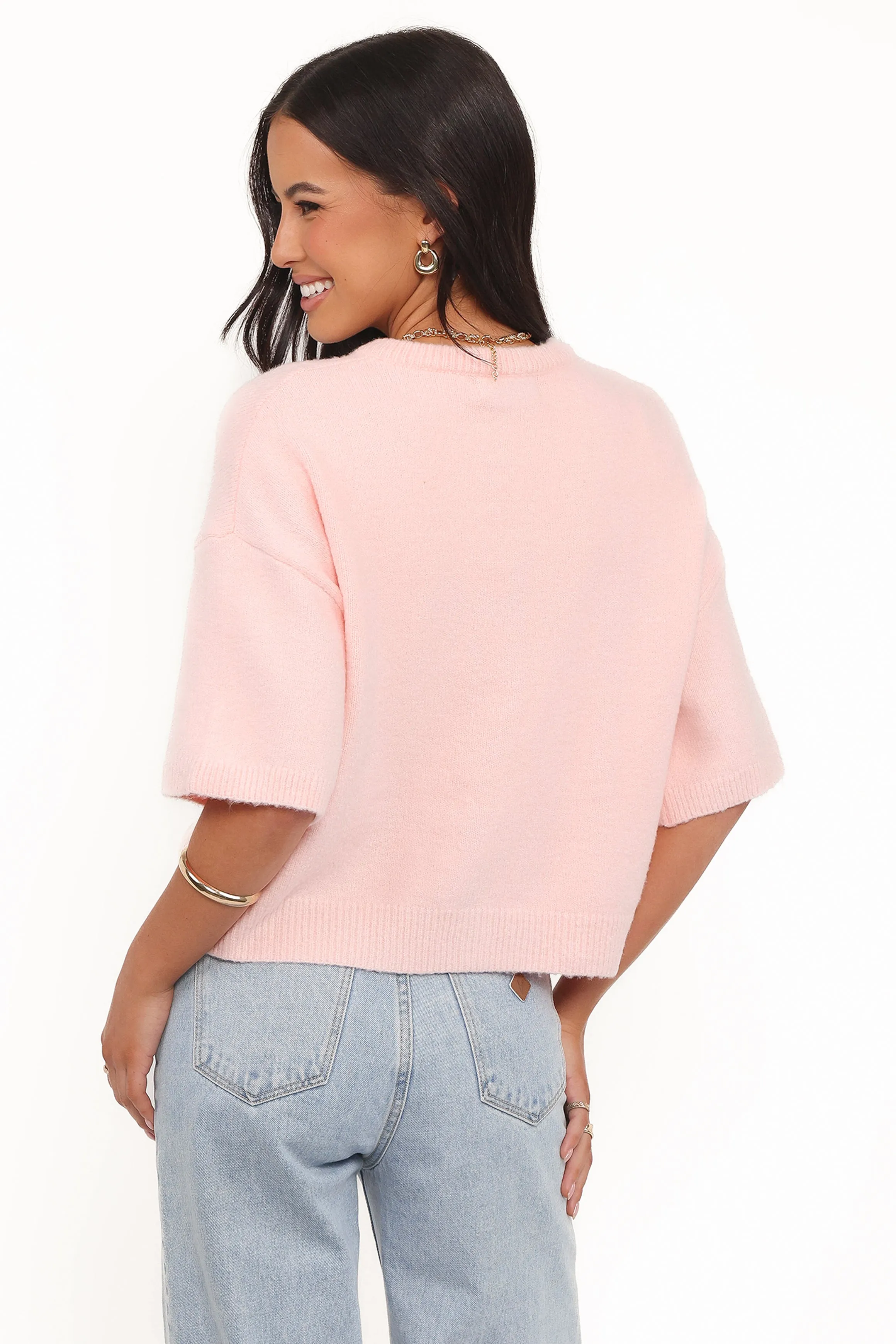 Lilith Knit Top - Pink sold by Petal & Pup product image thumbnail 4