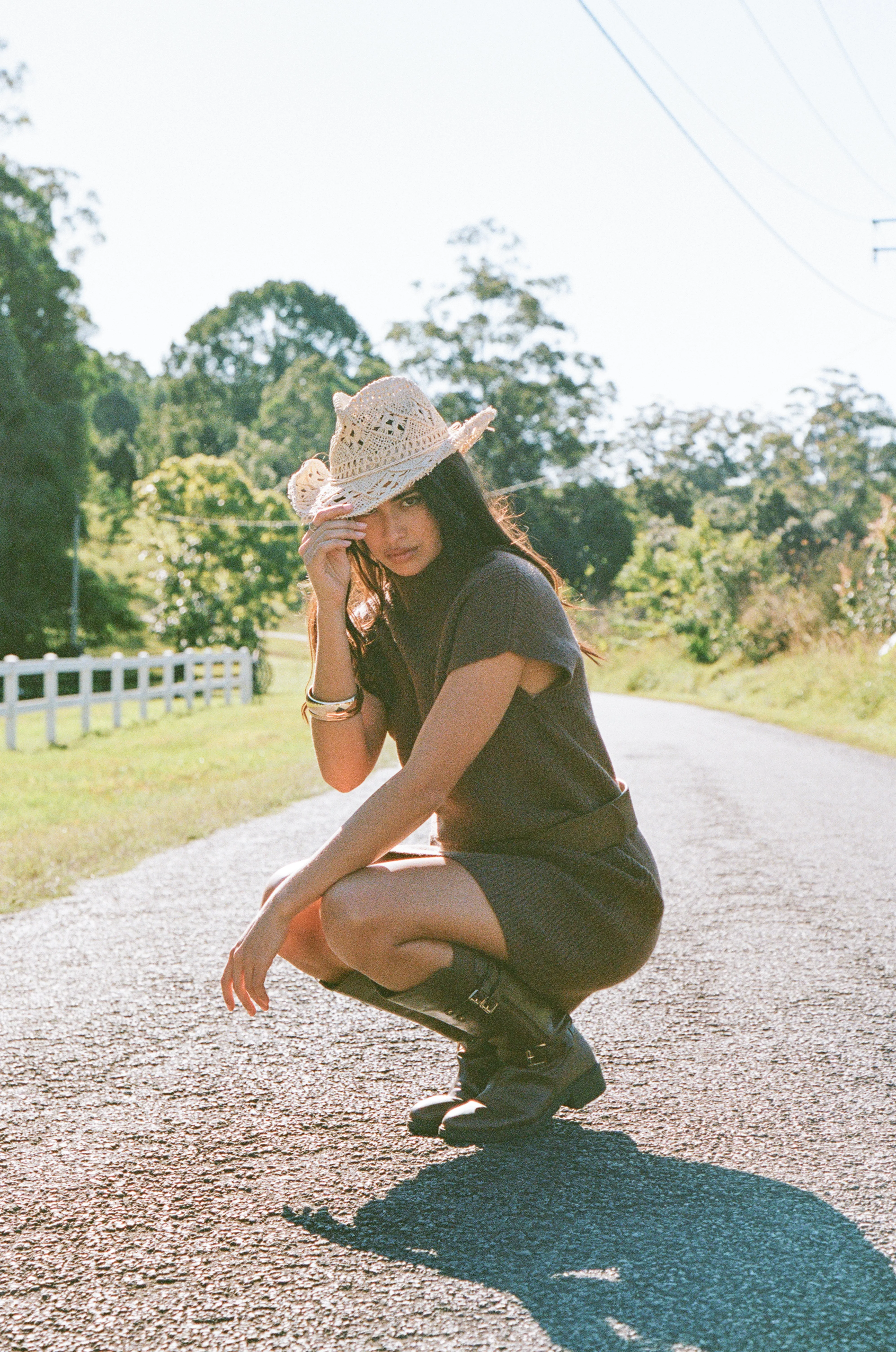 Wright Knit Mini Dress - Chocolate Brown sold by Petal & Pup