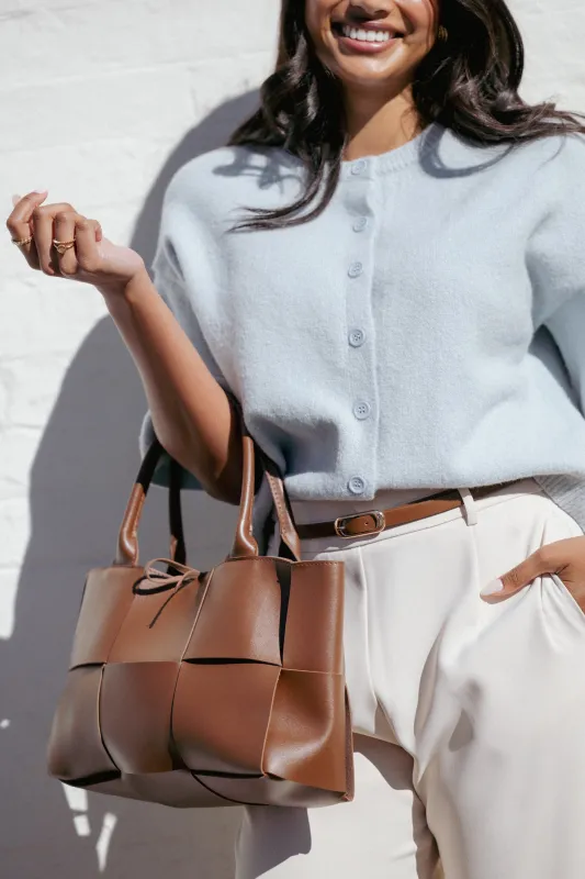 Lilith Knit Top - Blue sold by Petal & Pup