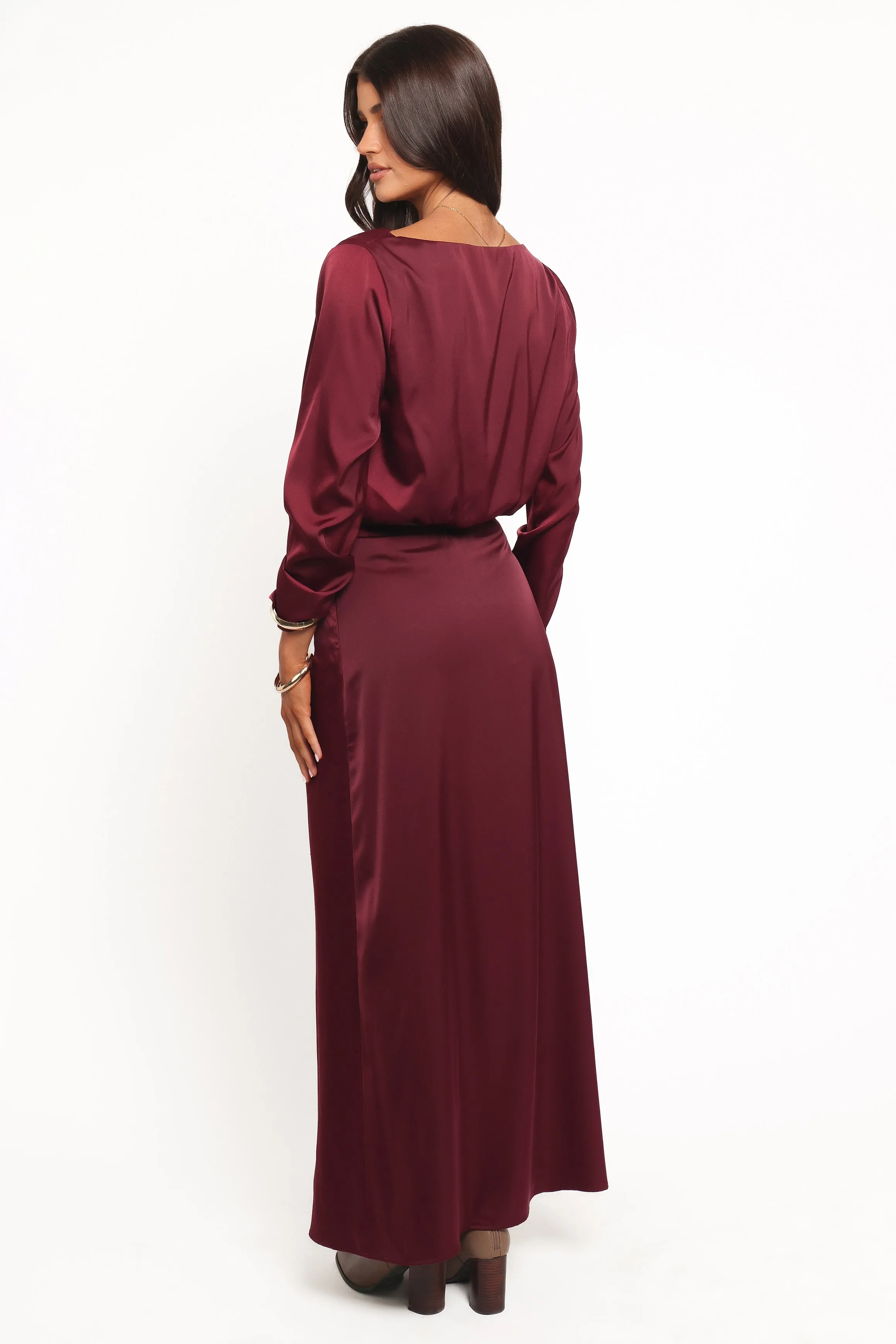 Catherine Skirt Set - Burgundy sold by Petal & Pup product image thumbnail 5