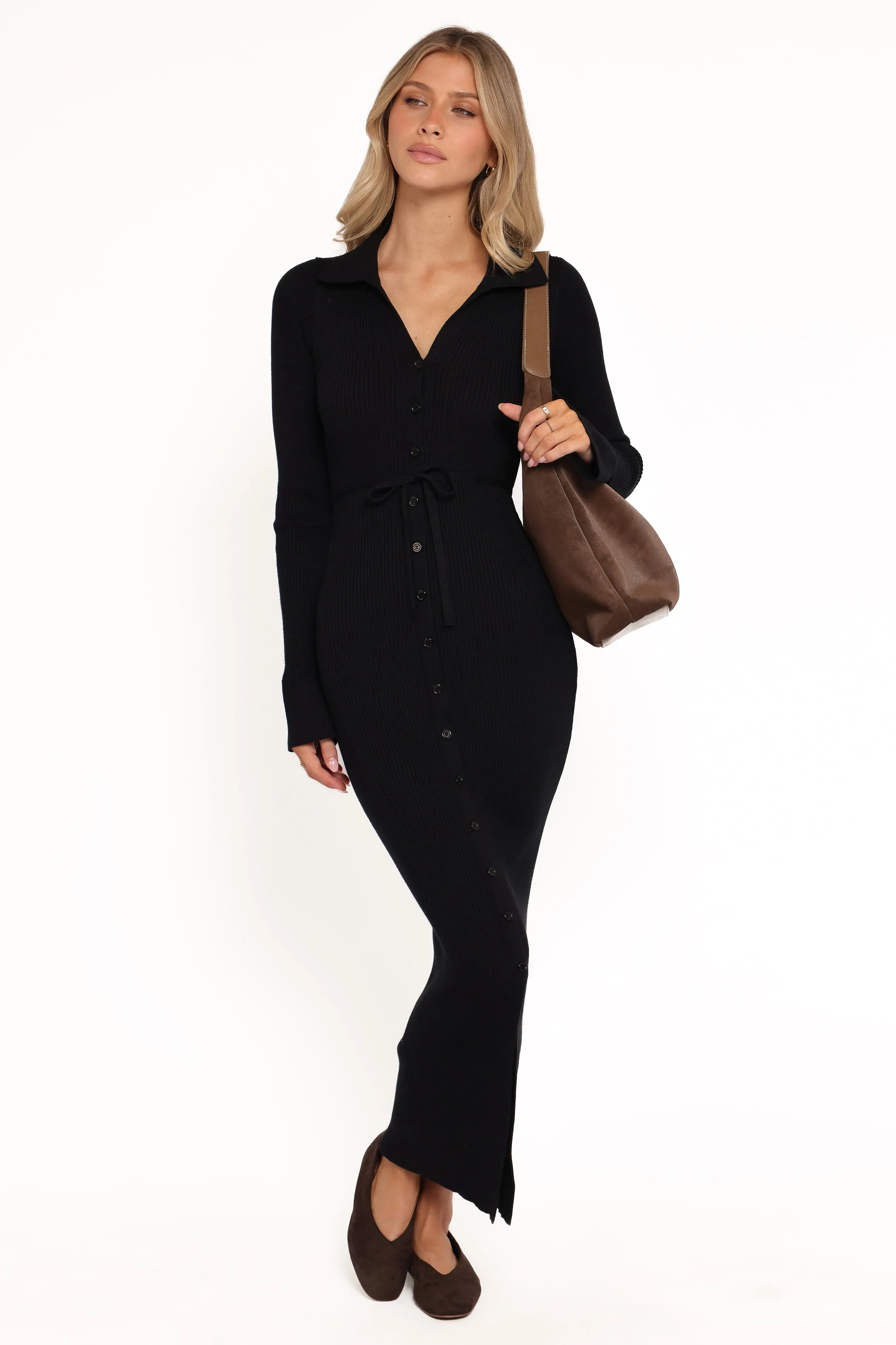 Kadi Maxi Dress - Black sold by Petal & Pup