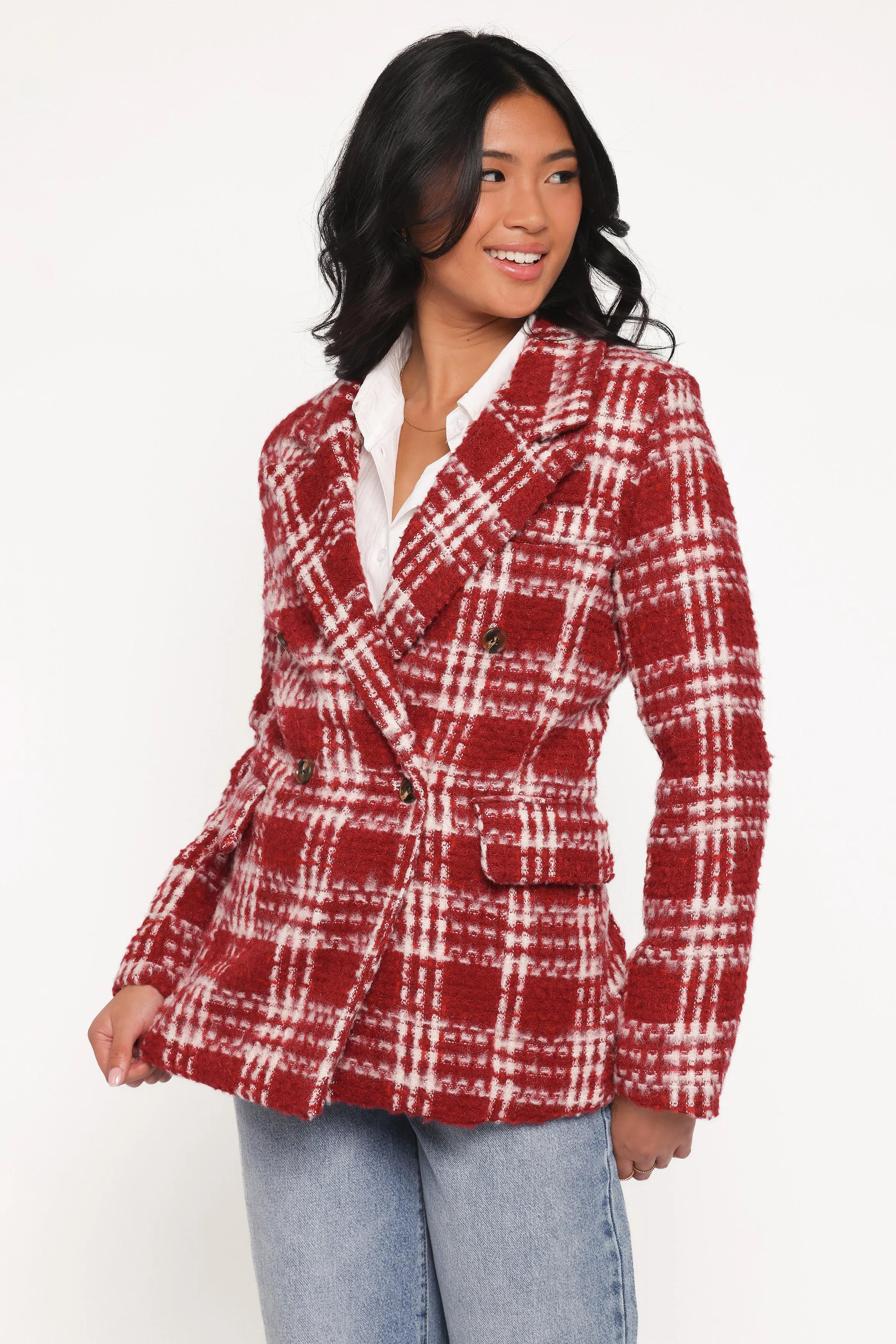 Juliette Blazer - Red sold by Petal & Pup product image thumbnail 5