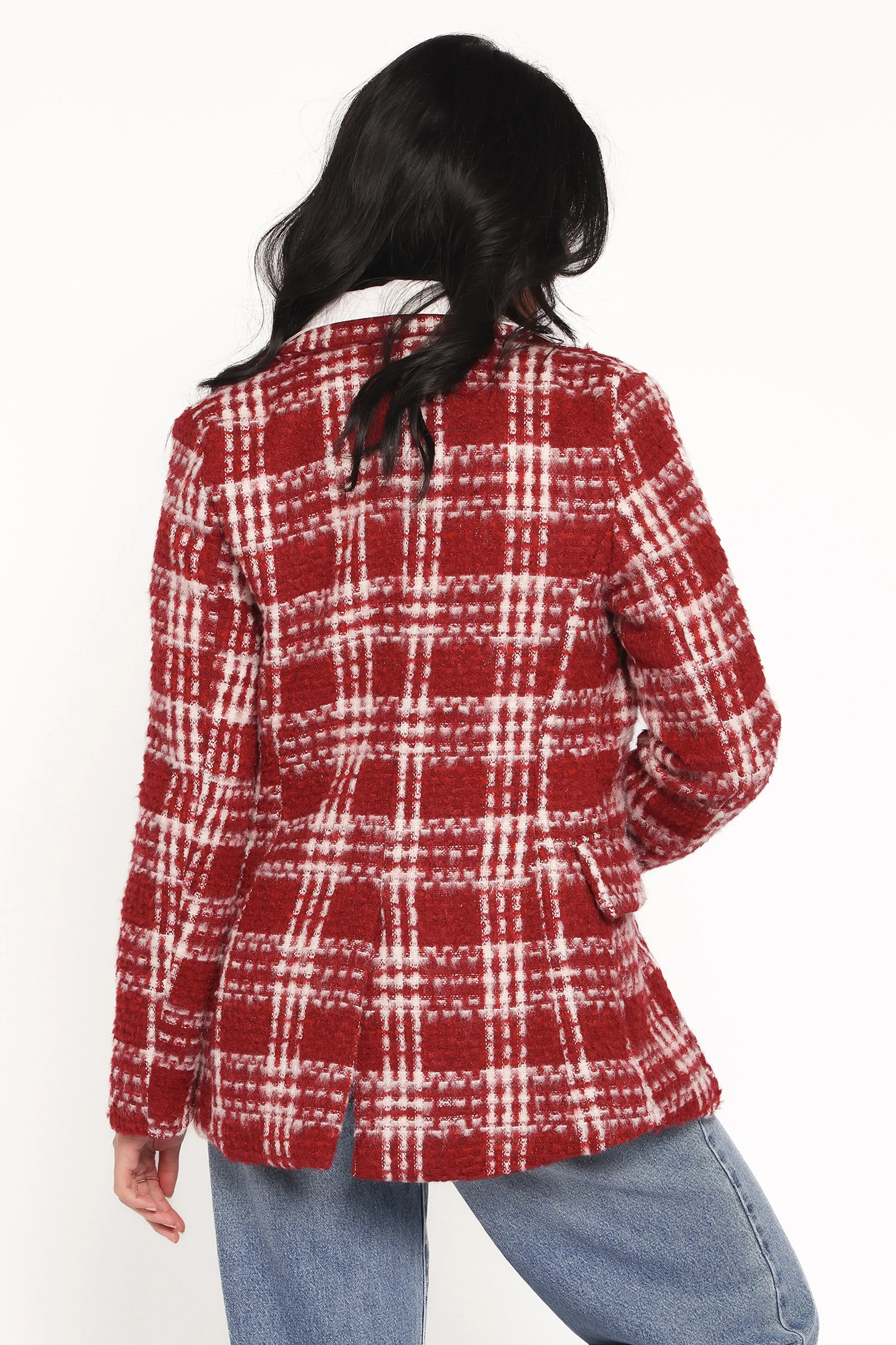 Juliette Blazer - Red sold by Petal & Pup product image thumbnail 4