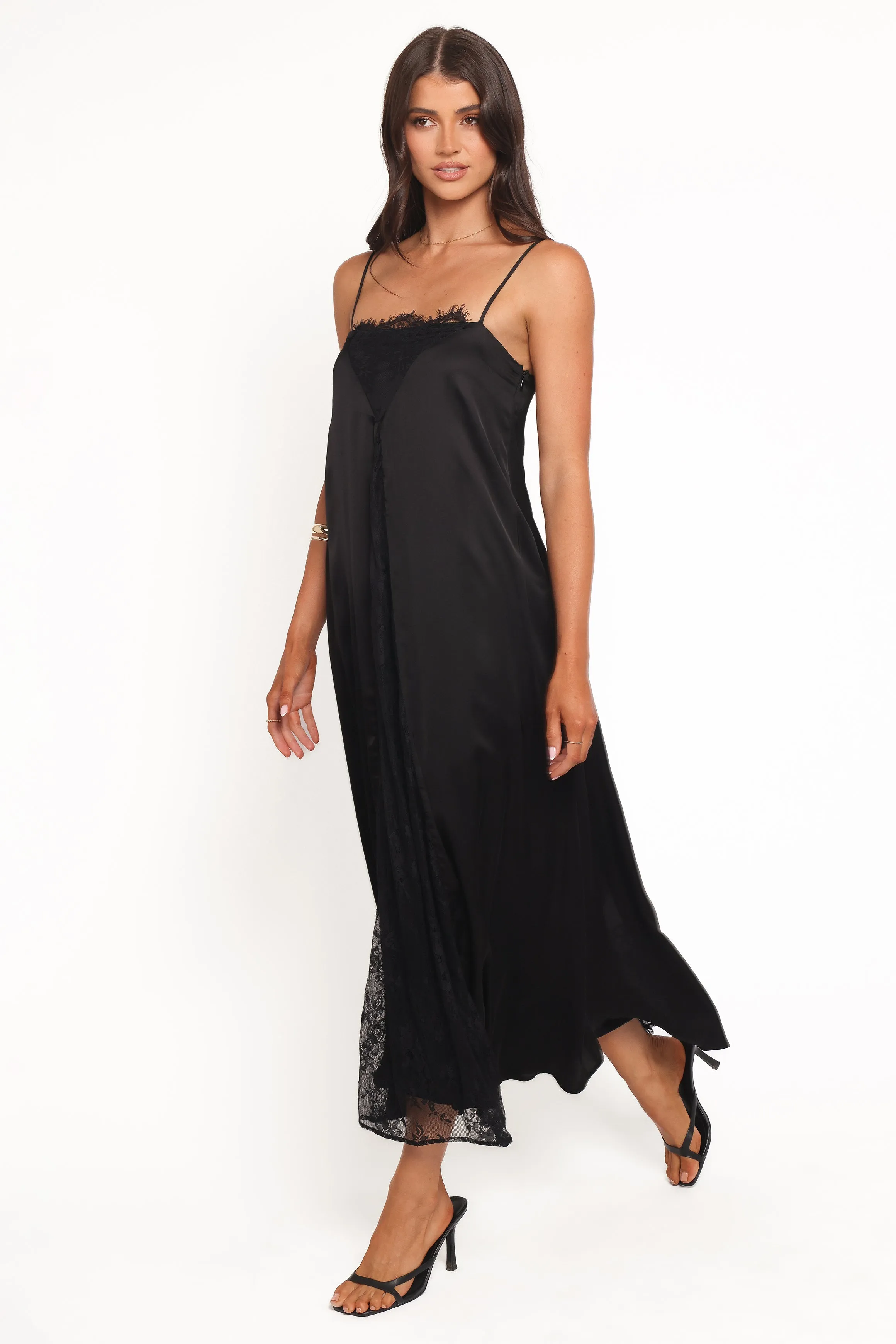 Halsey Midi Dress - Black sold by Petal & Pup product image thumbnail 3
