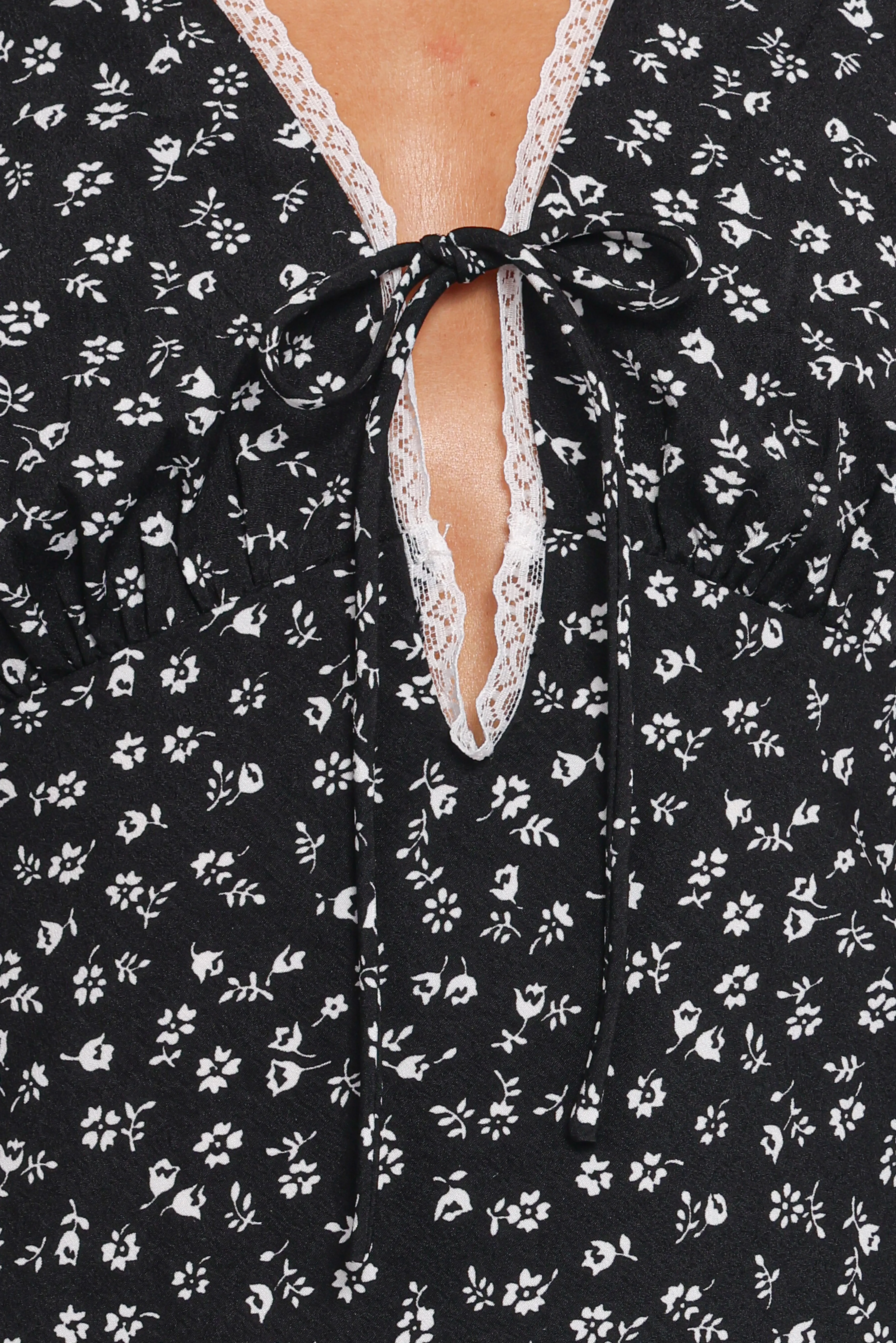 Jackson Maxi Dress - Black Floral sold by Petal & Pup product image thumbnail 5