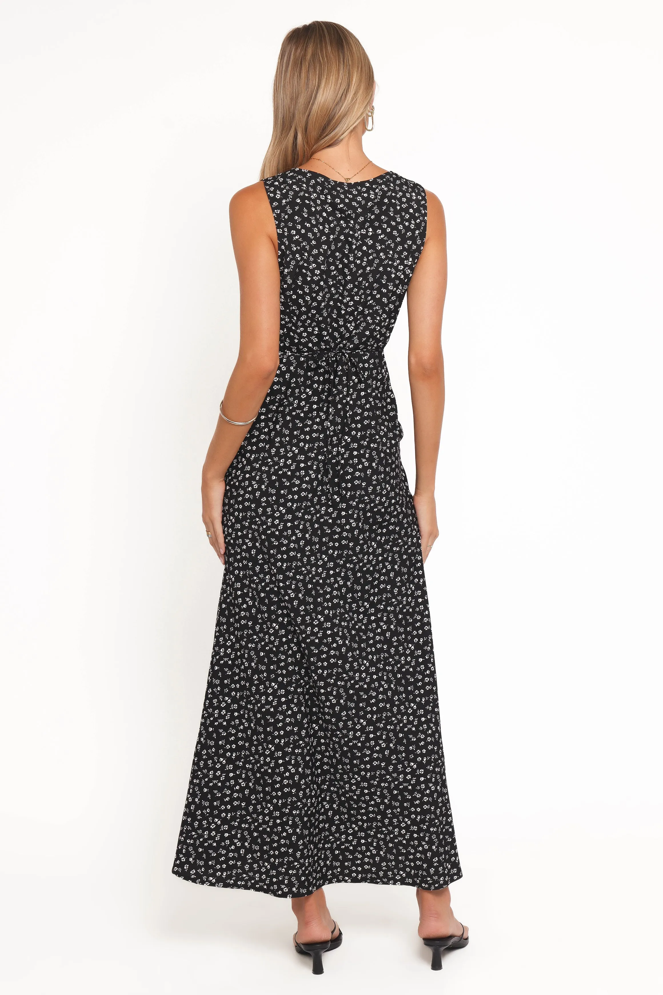Jackson Maxi Dress - Black Floral sold by Petal & Pup product image thumbnail 4