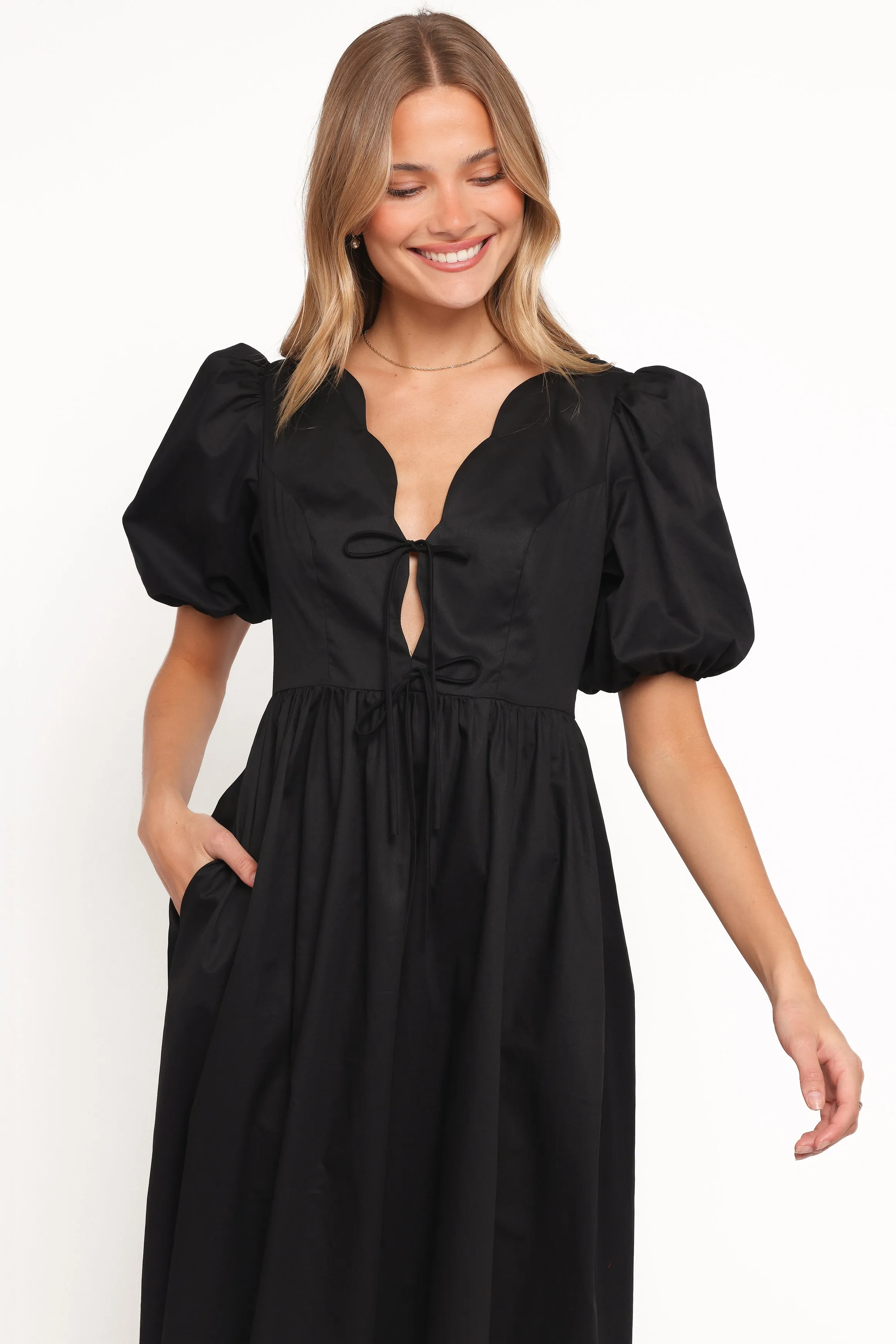 Karla Maxi Dress - Black sold by Petal & Pup product image thumbnail 2
