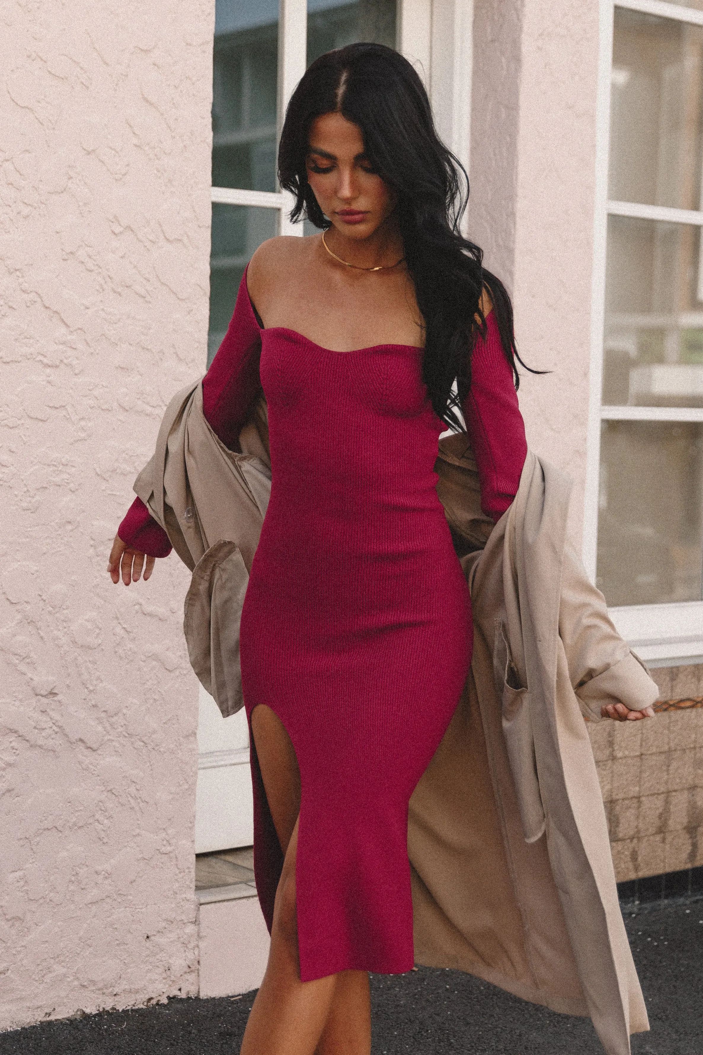 Aquerelle Dress - Magenta sold by Petal & Pup product image thumbnail 2