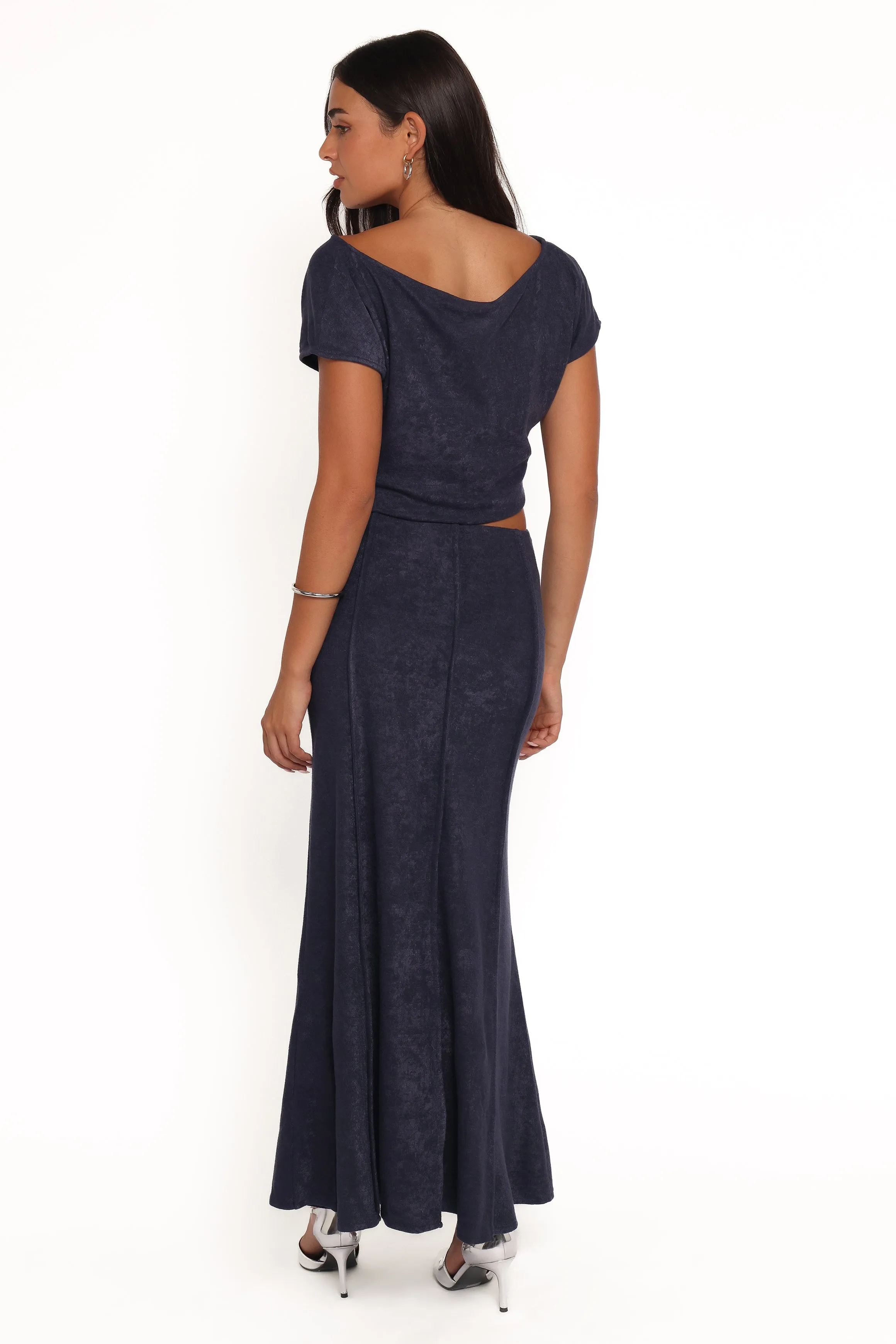 Aria Maxi Skirt Set - Denim Blue sold by Petal & Pup product image thumbnail 4