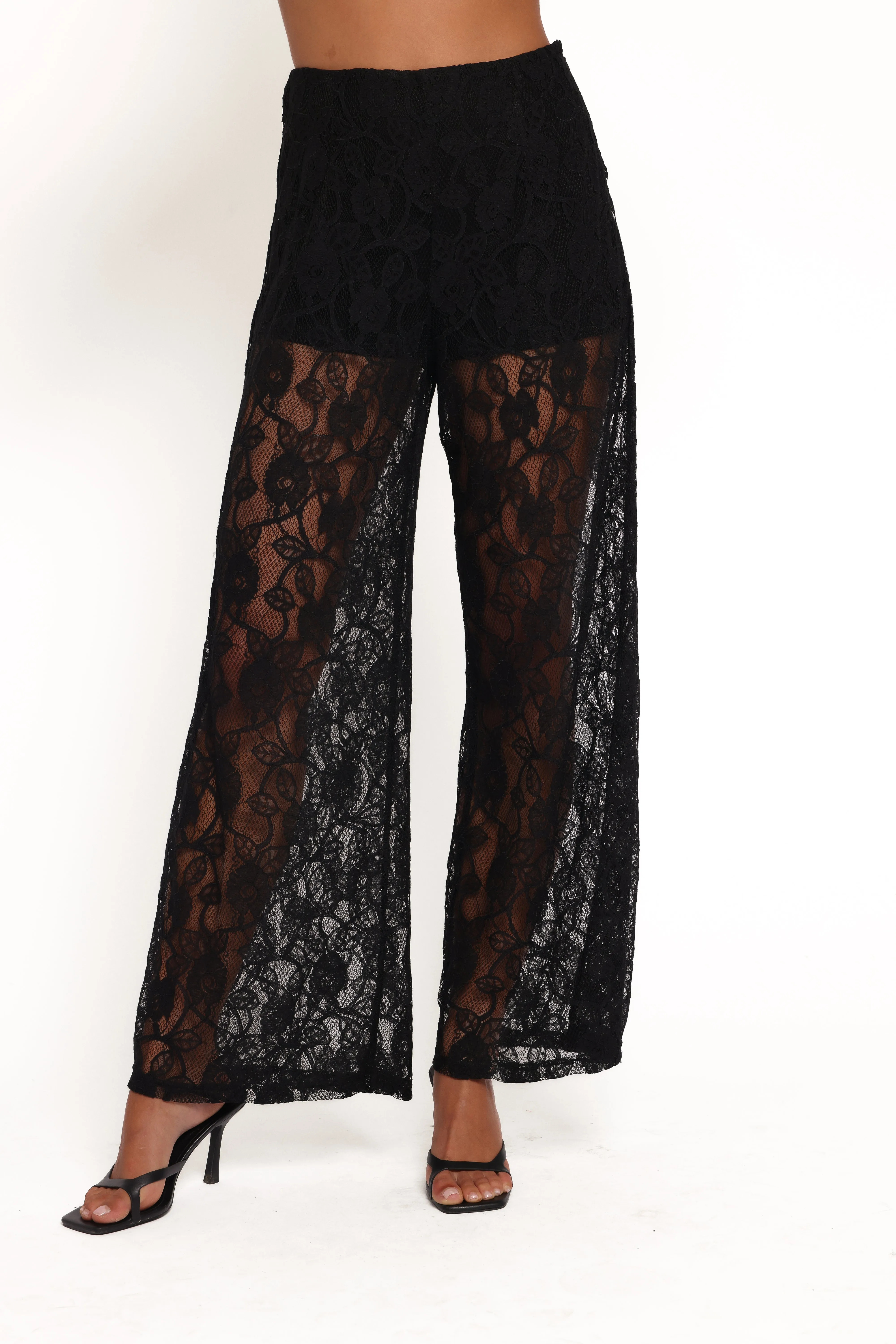 Alina Lace Pant Set - Black sold by Petal & Pup product image thumbnail 5
