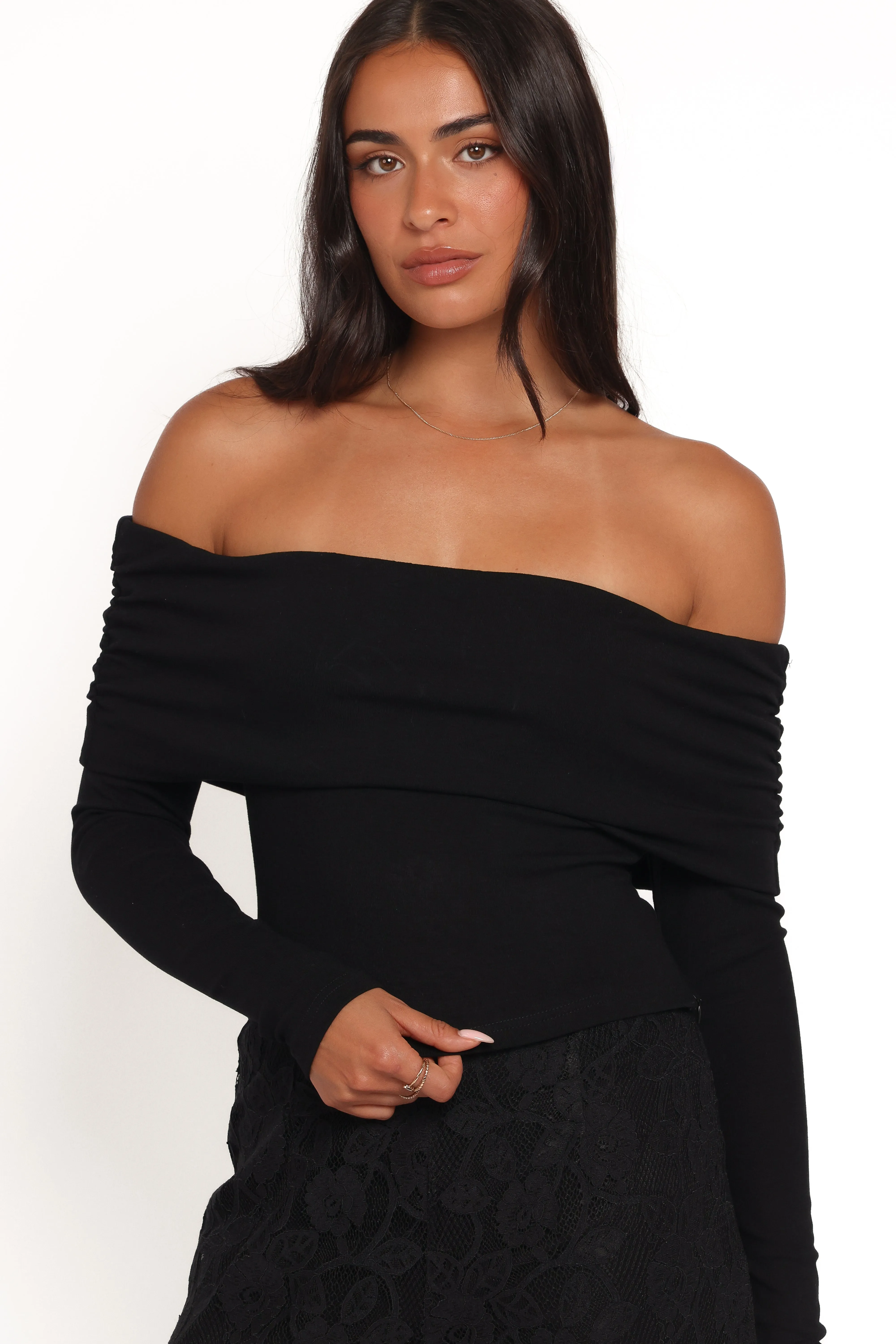 Alina Lace Pant Set - Black sold by Petal & Pup product image thumbnail 2