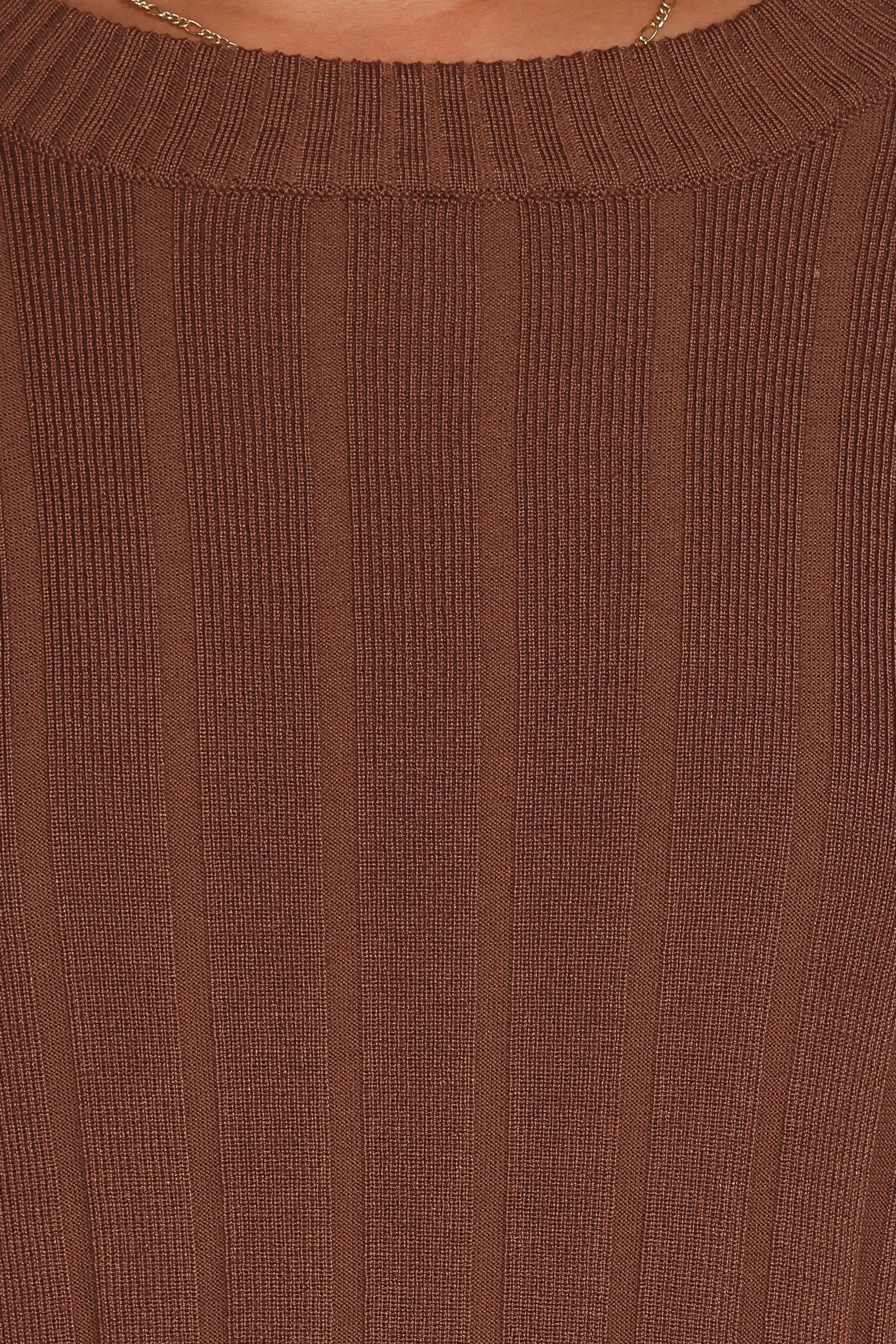 Silvie Long Sleeve Knitted Set - Chocolate sold by Petal & Pup product image thumbnail 5