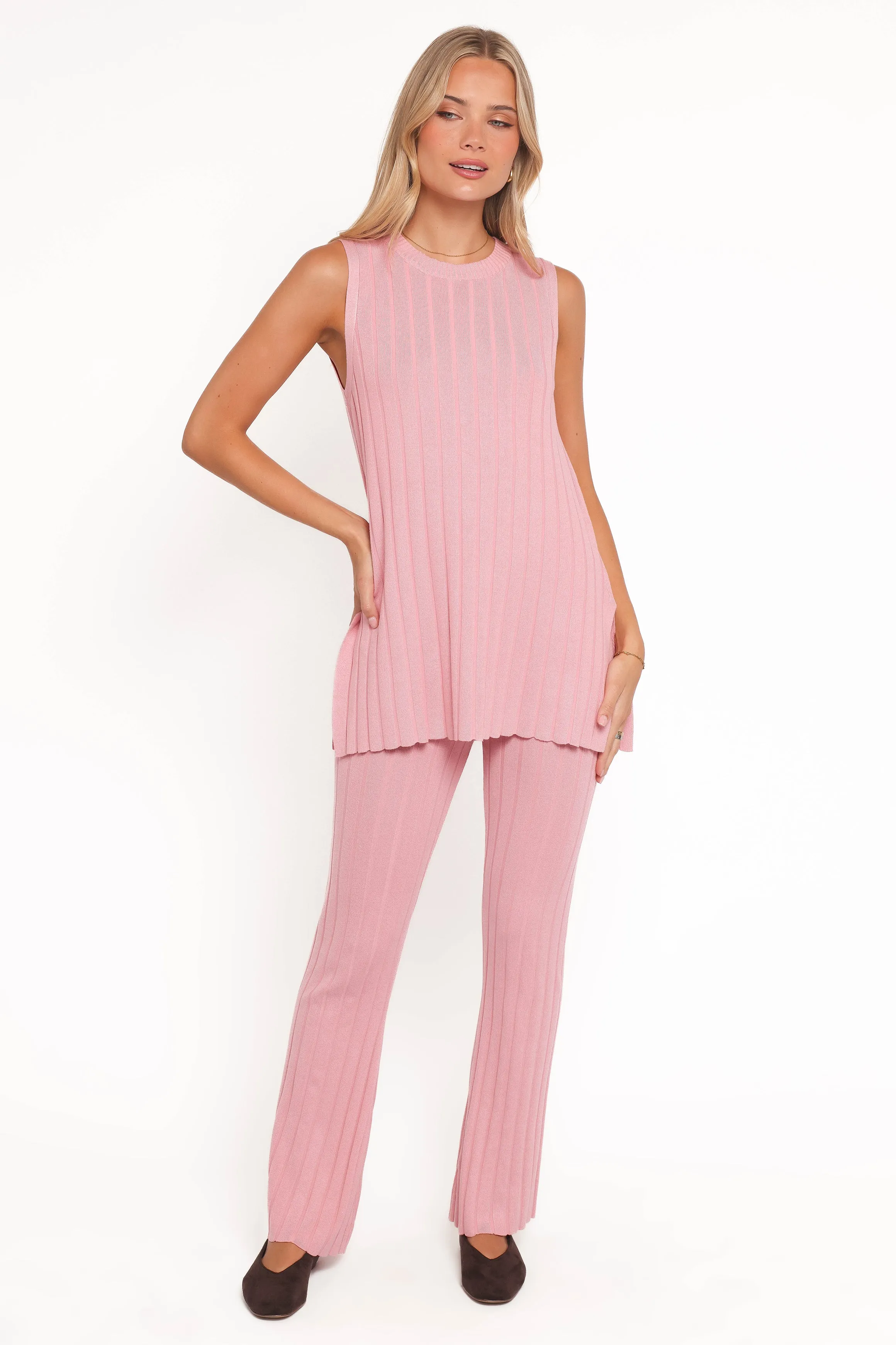 Silvie Knitted Set - Rose sold by Petal & Pup