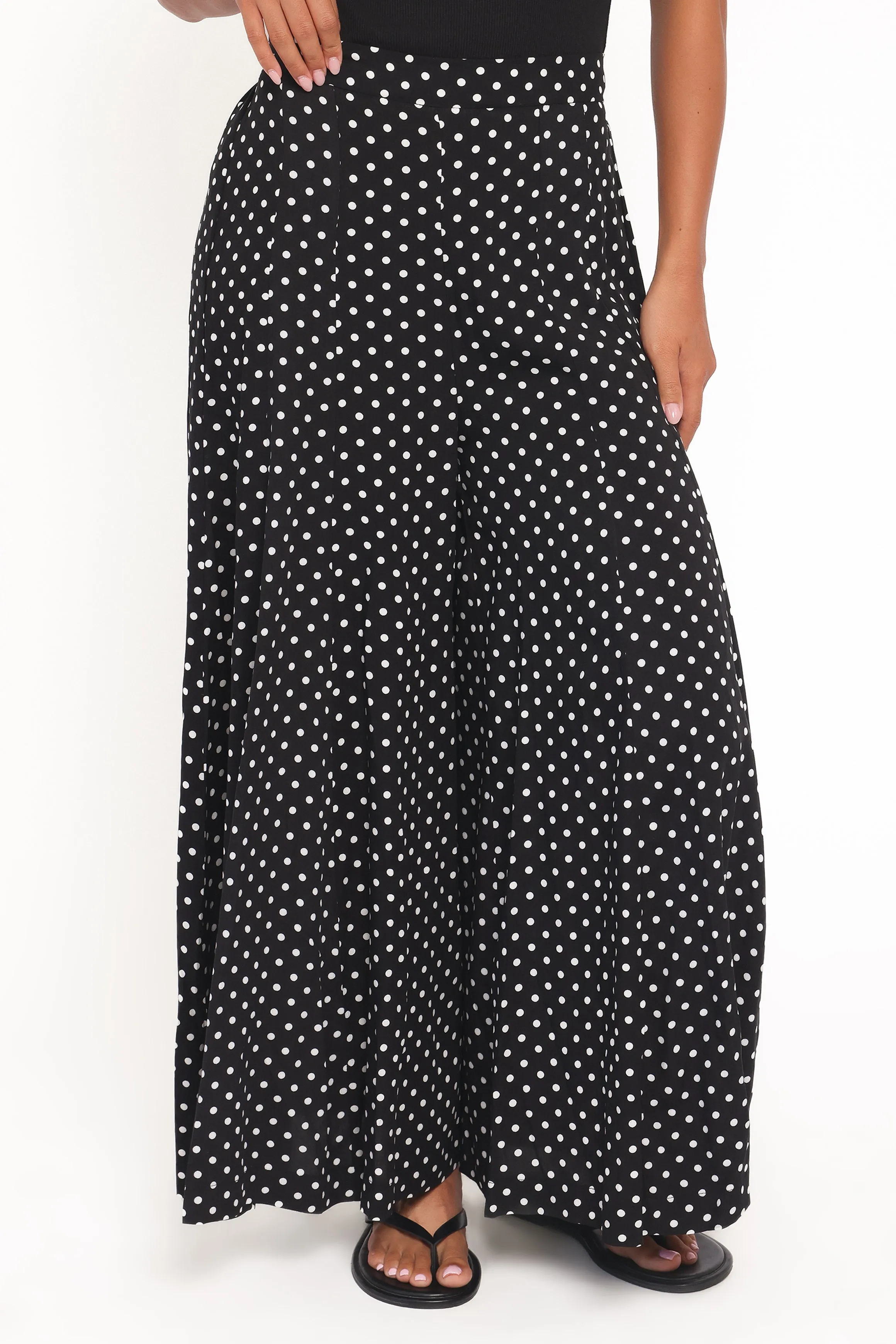 Neveah Pant - Black Polka Dot sold by Petal & Pup product image thumbnail 3