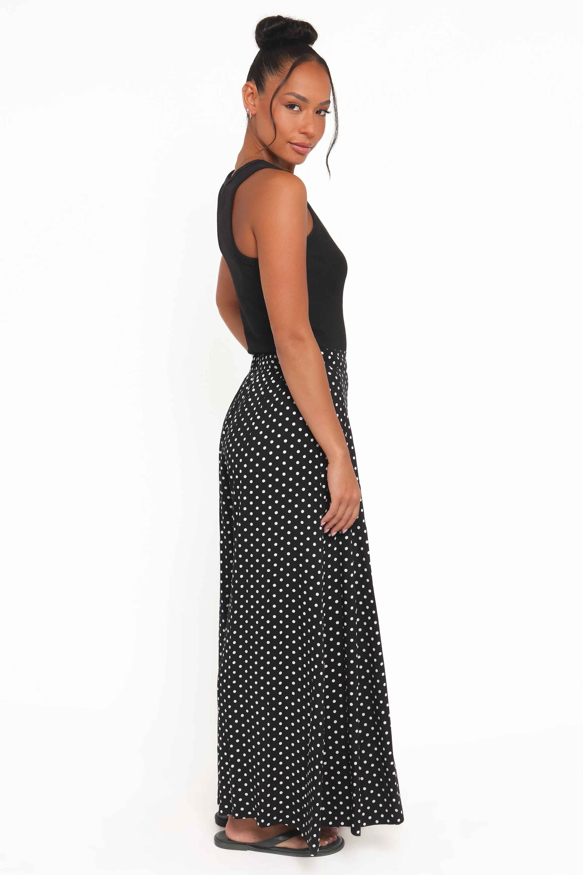 Neveah Pant - Black Polka Dot sold by Petal & Pup product image thumbnail 4