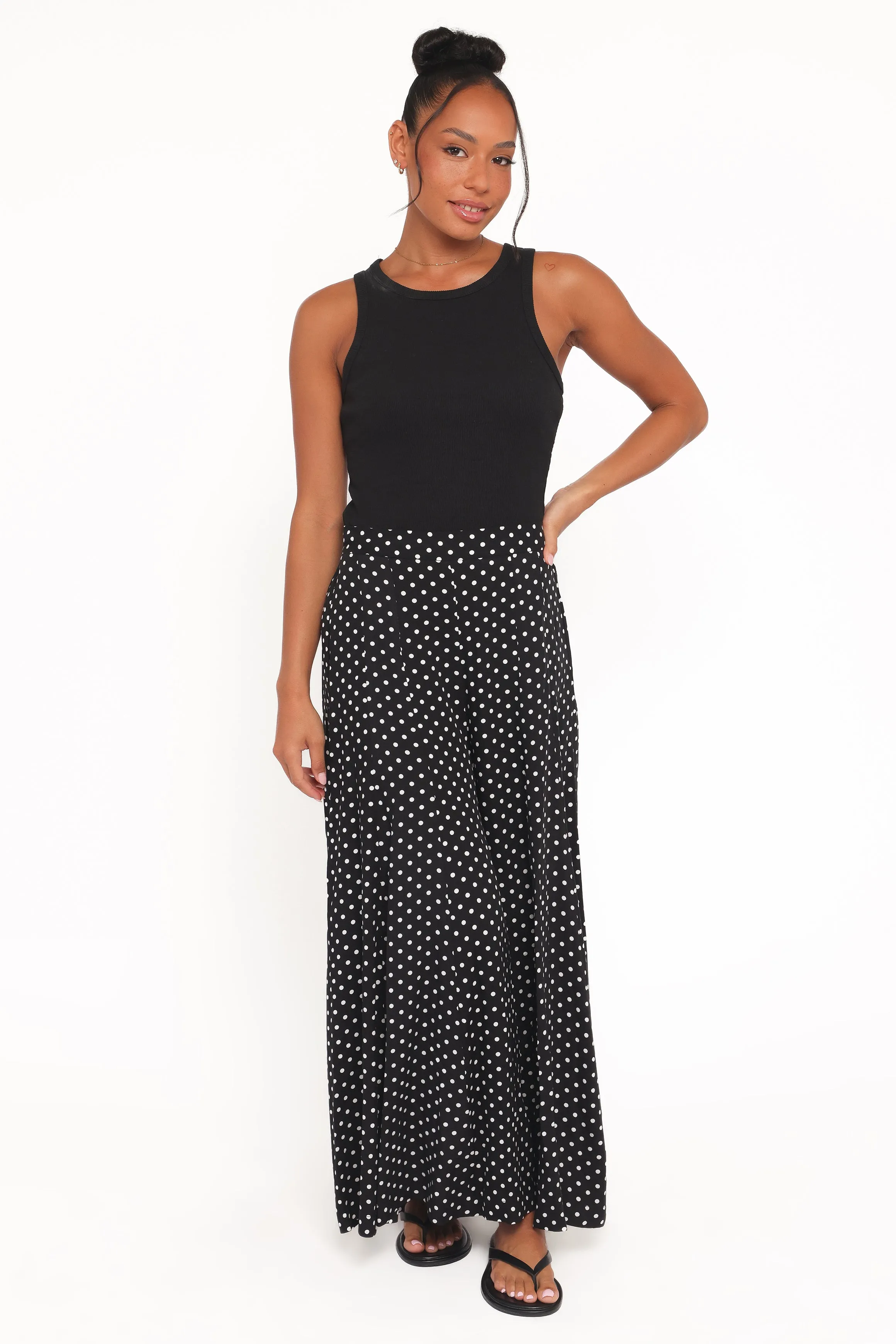 Neveah Pant - Black Polka Dot sold by Petal & Pup product image thumbnail 2