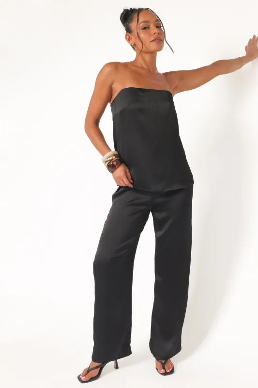 Selena Pant Set - Black sold by Petal & Pup