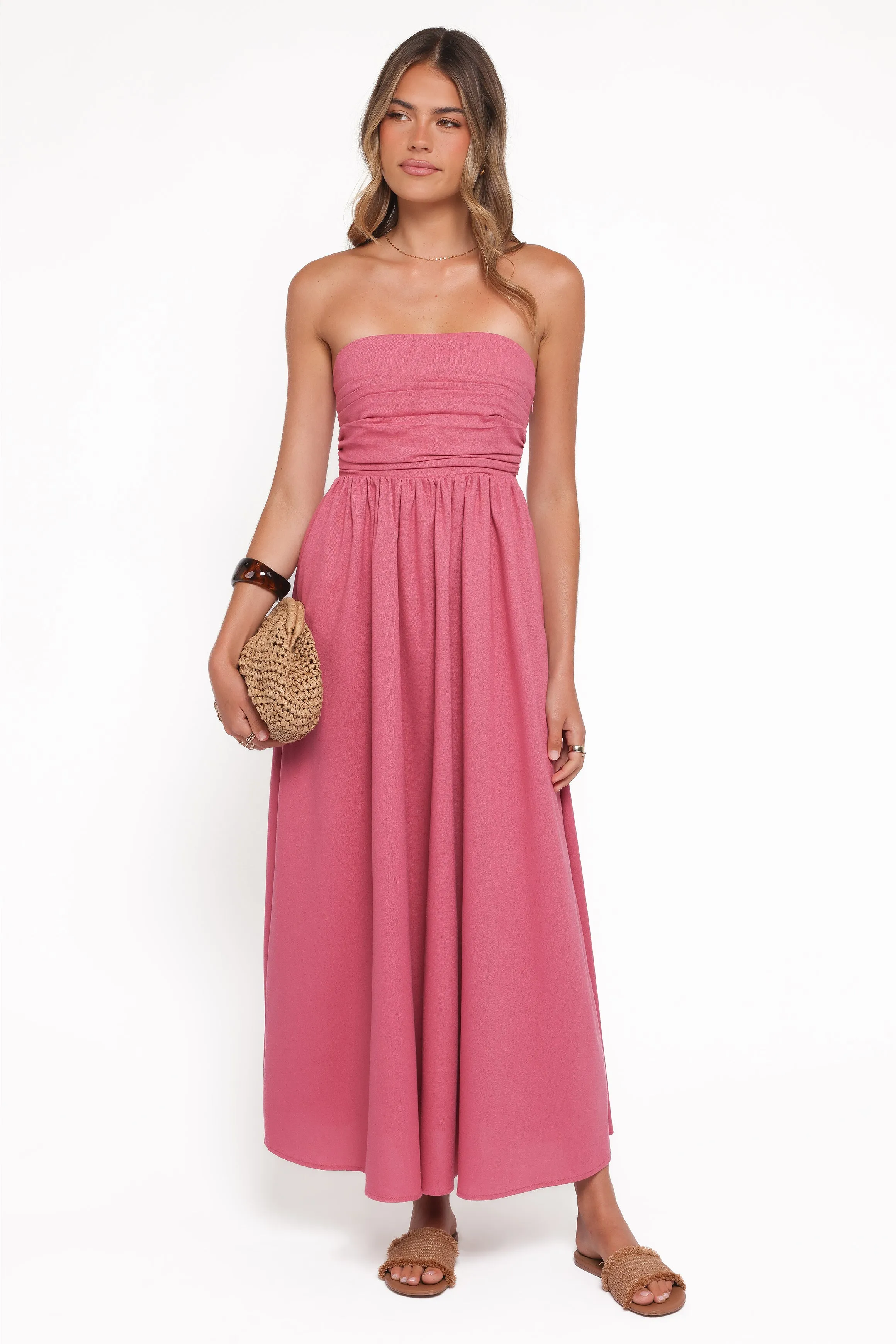 Kayt Strapless Dress - Petal Pink sold by Petal & Pup product image thumbnail 2