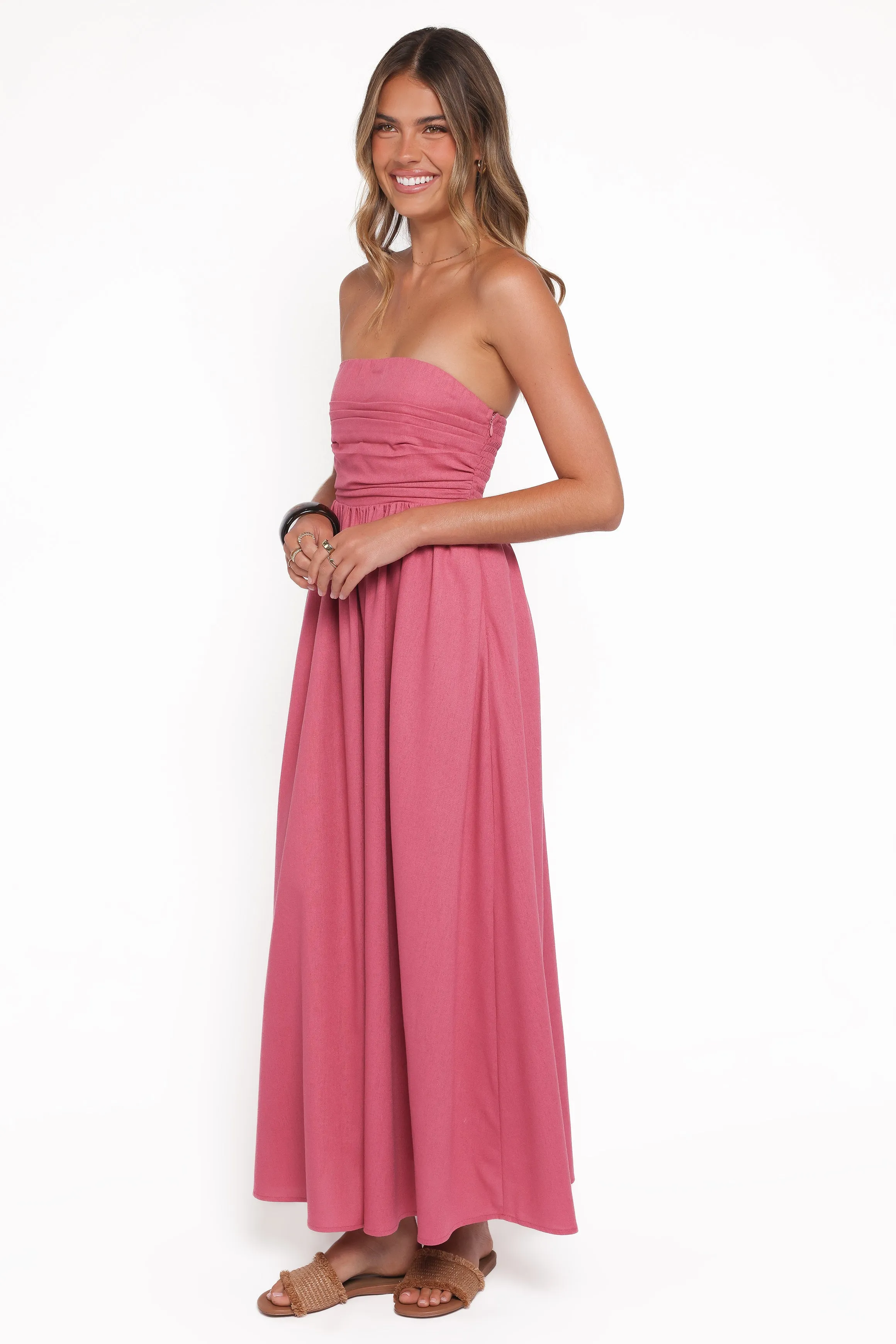 Kayt Strapless Dress - Petal Pink sold by Petal & Pup product image thumbnail 4