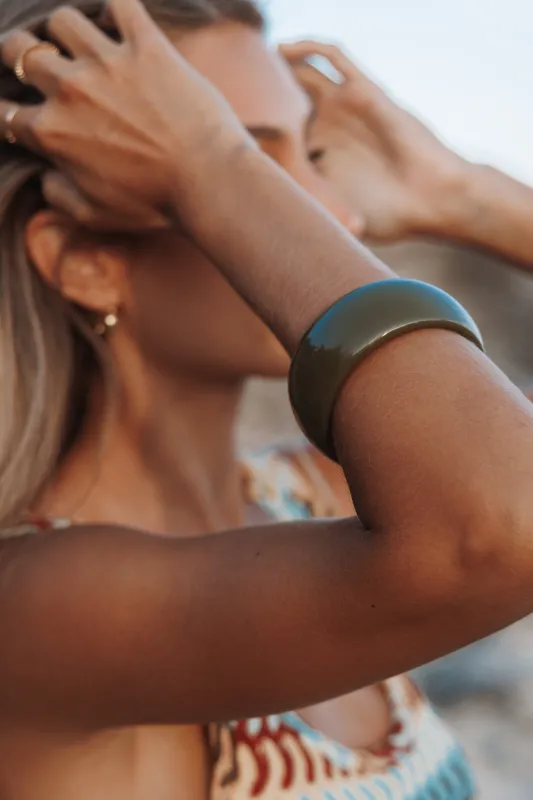 Saylah Bracelet - Green sold by Petal & Pup