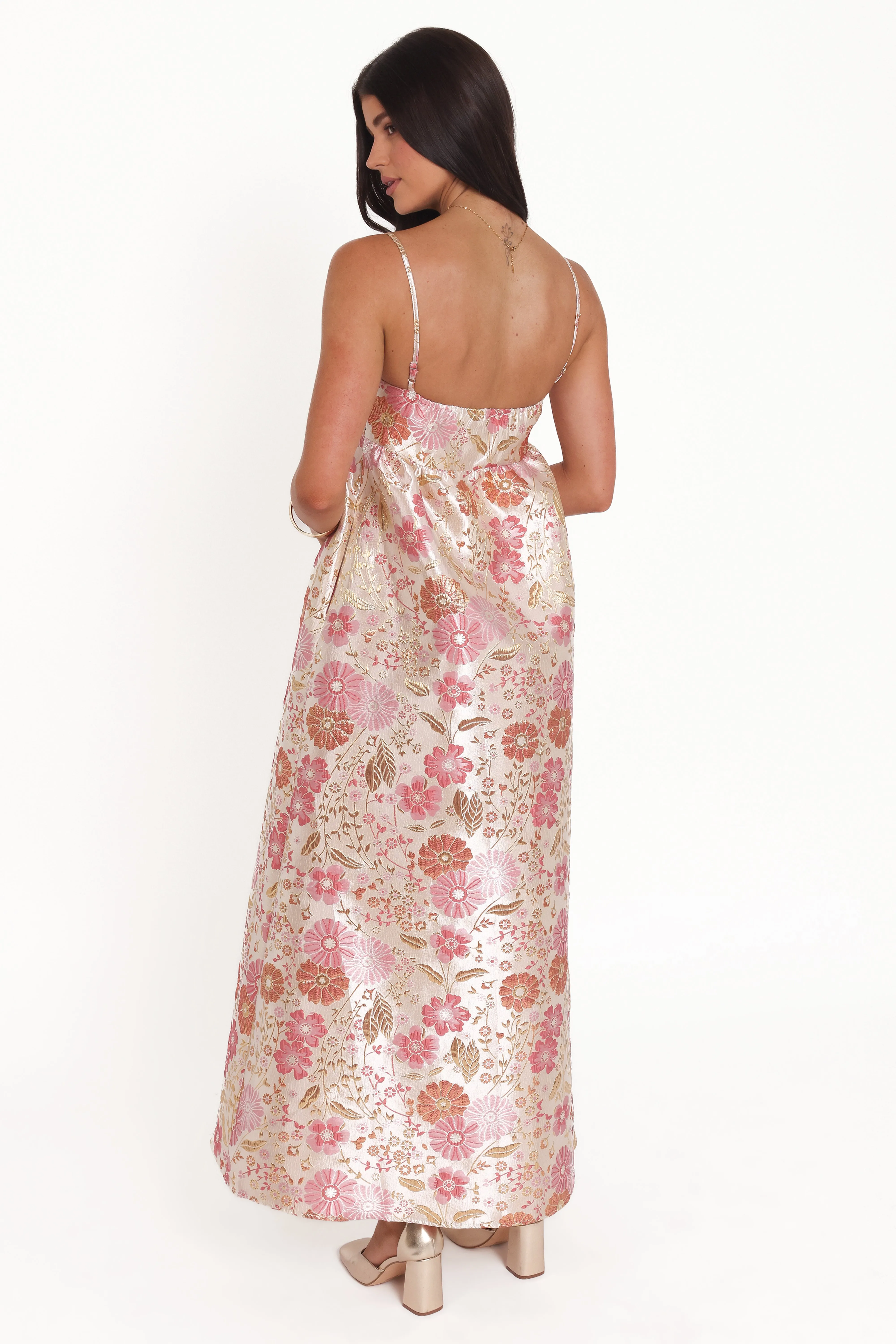 Yasmine Maxi Dress - Pink Floral sold by Petal & Pup product image thumbnail 5