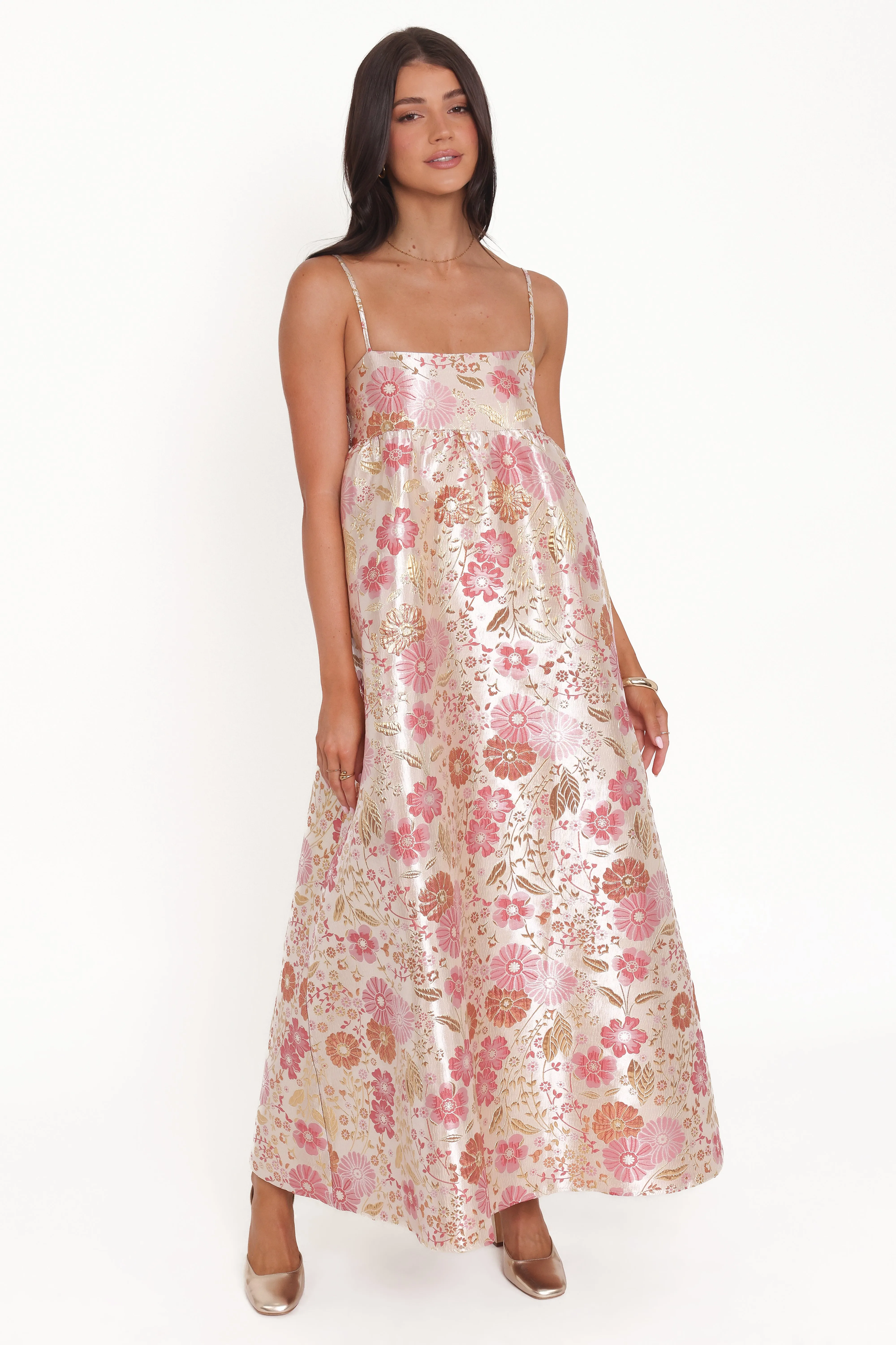 Yasmine Maxi Dress - Pink Floral sold by Petal & Pup product image thumbnail 2
