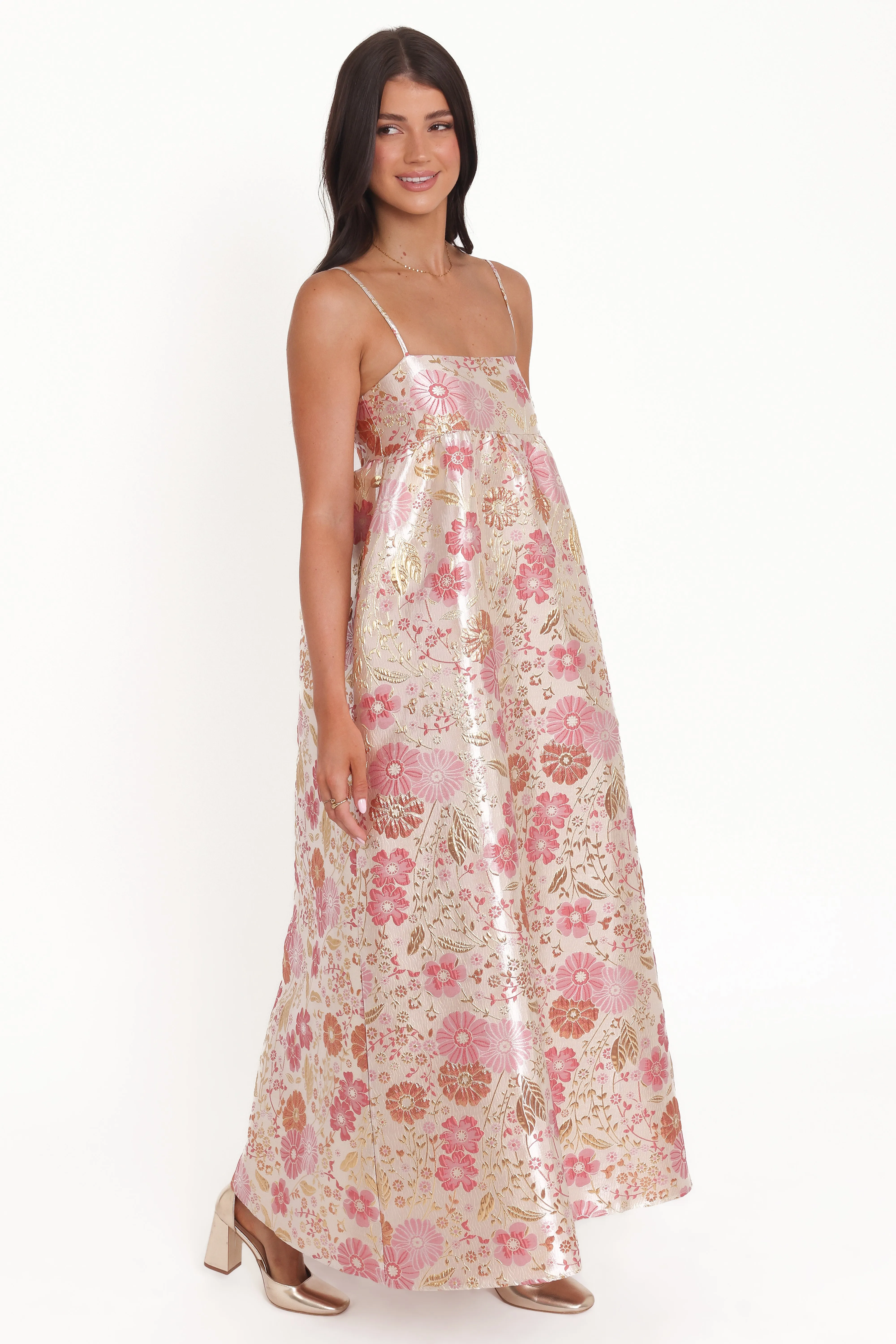 Yasmine Maxi Dress - Pink Floral sold by Petal & Pup product image thumbnail 4