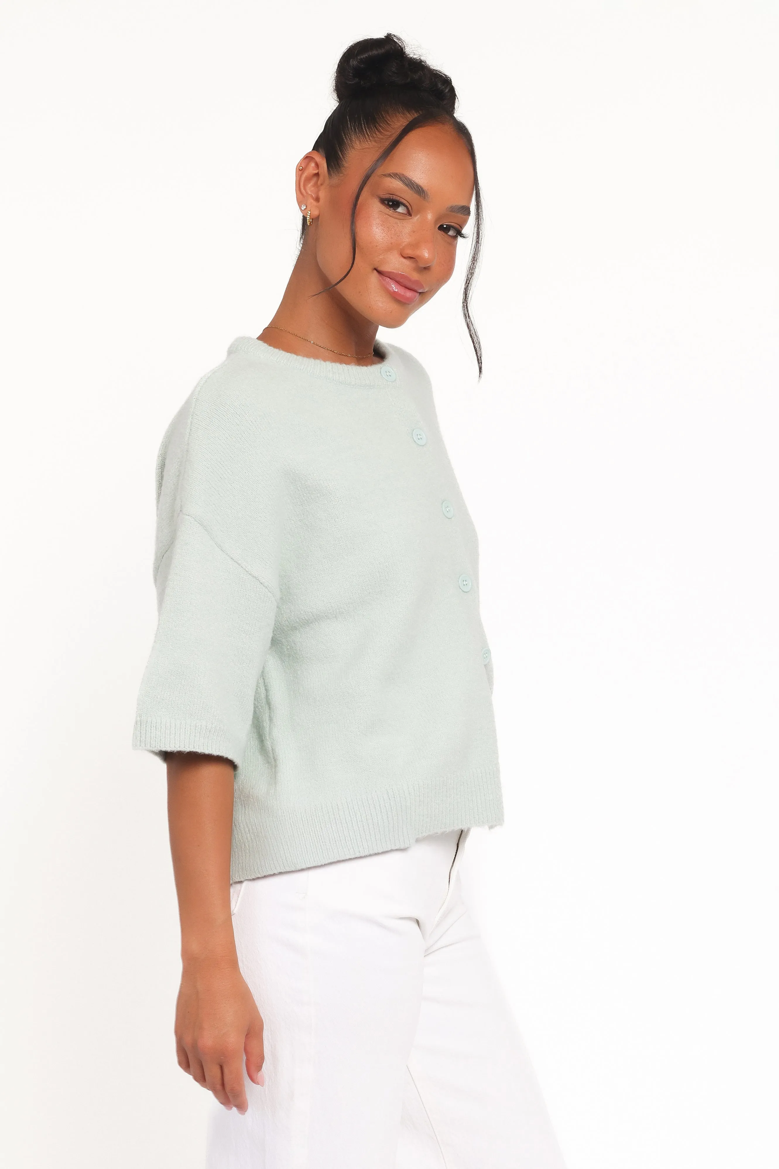 Lilith Knit Top - Sage sold by Petal & Pup product image thumbnail 3