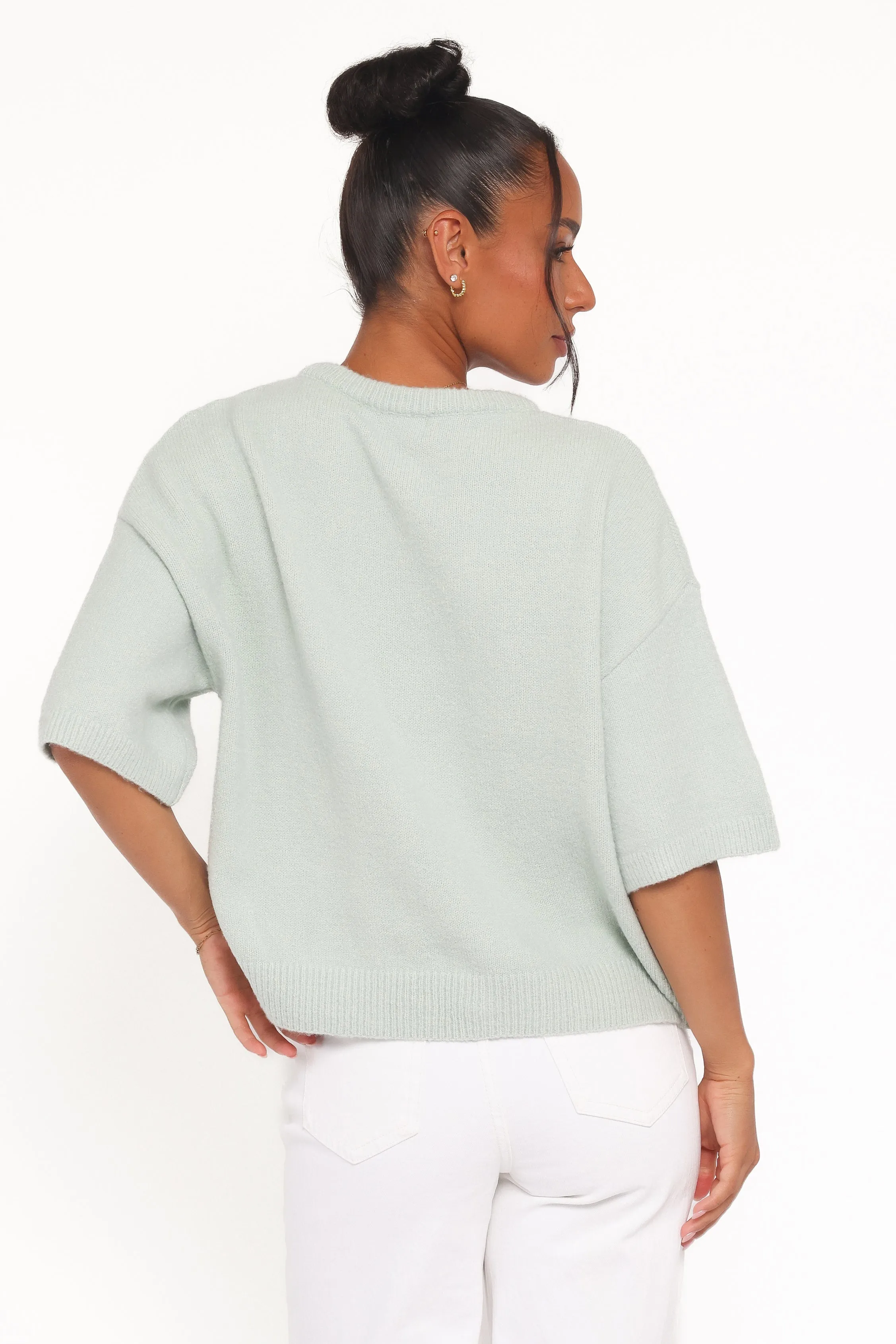 Lilith Knit Top - Sage sold by Petal & Pup product image thumbnail 4