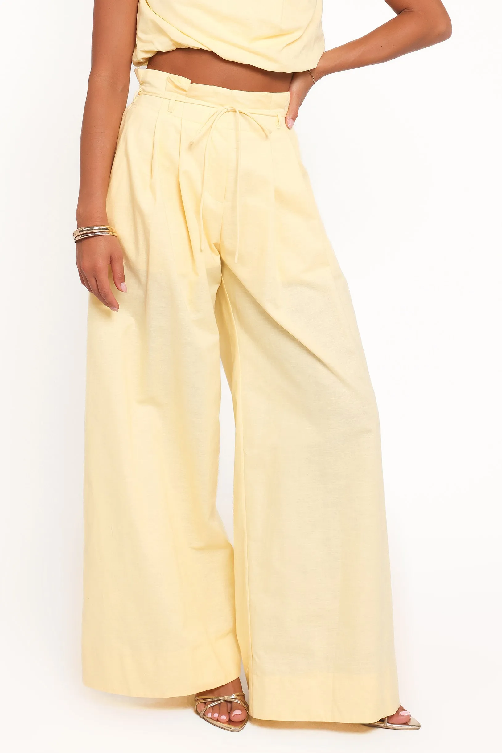 Althea Pant Set - Yellow sold by Petal & Pup product image thumbnail 2