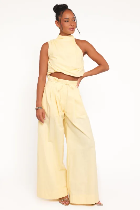 Althea Pant Set - Yellow sold by Petal & Pup