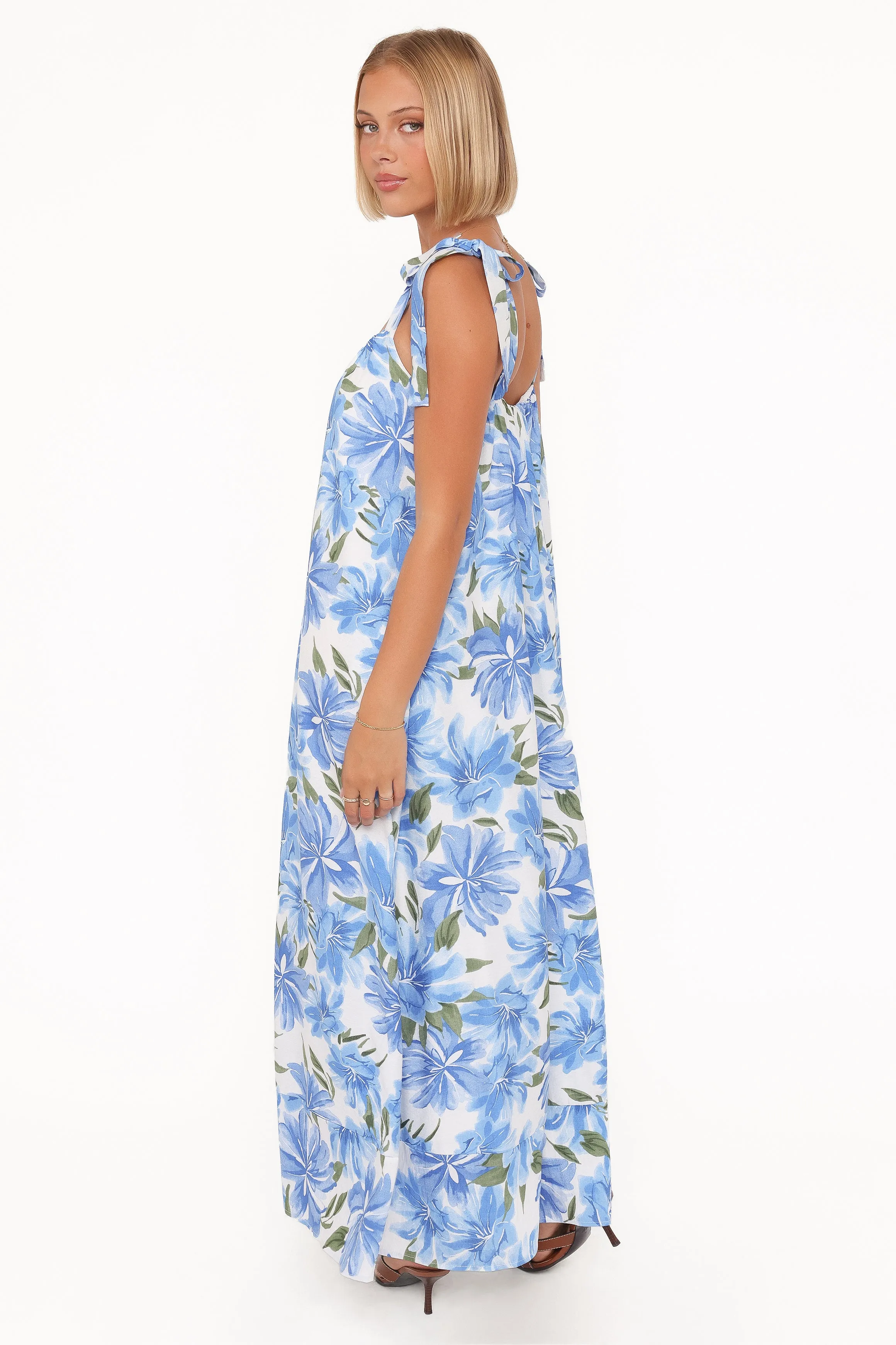 Amber Maxi Dress - Blue Floral sold by Petal & Pup product image thumbnail 4