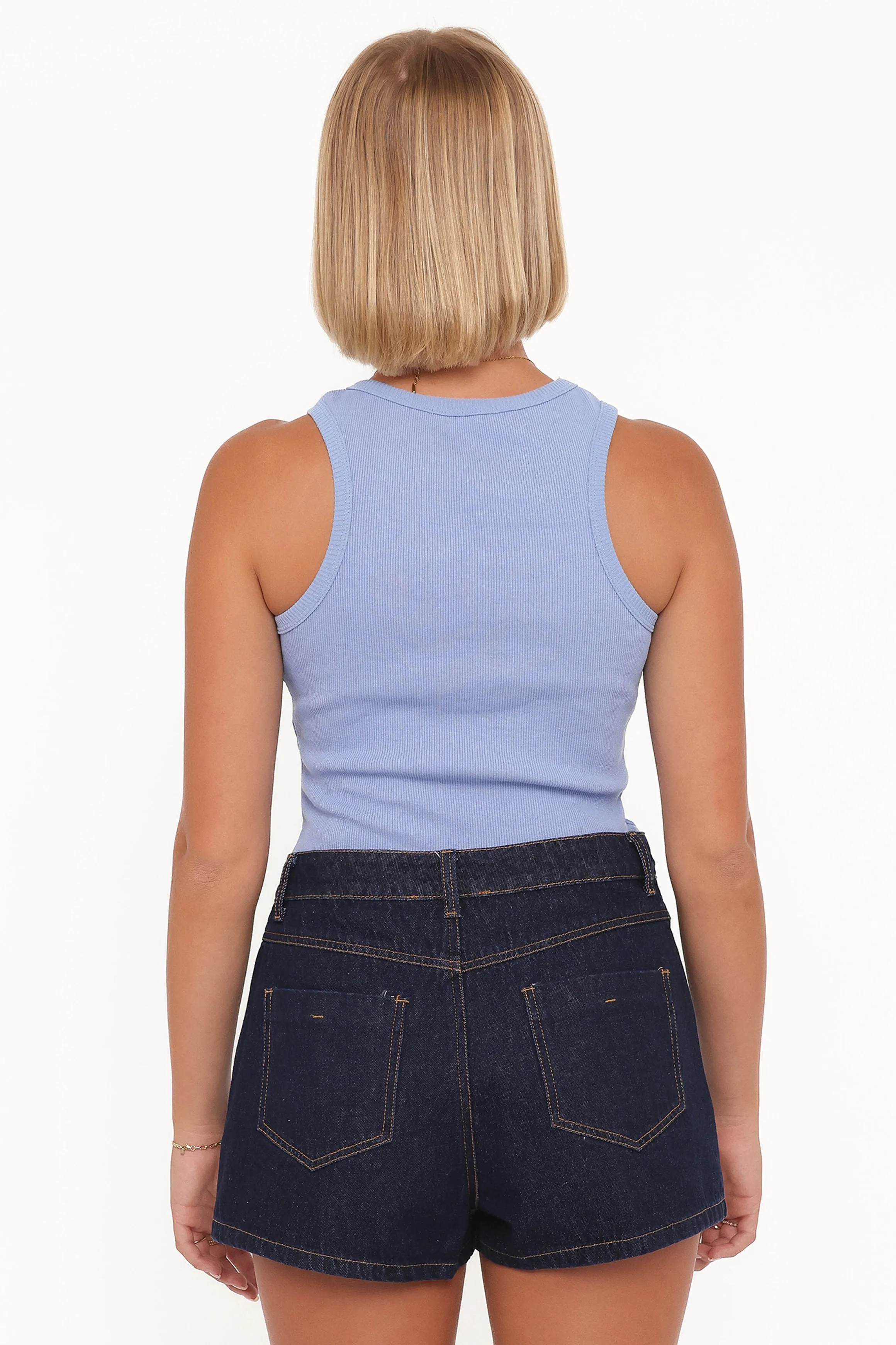 Evanna Denim Skort - Dark Wash sold by Petal & Pup product image thumbnail 5