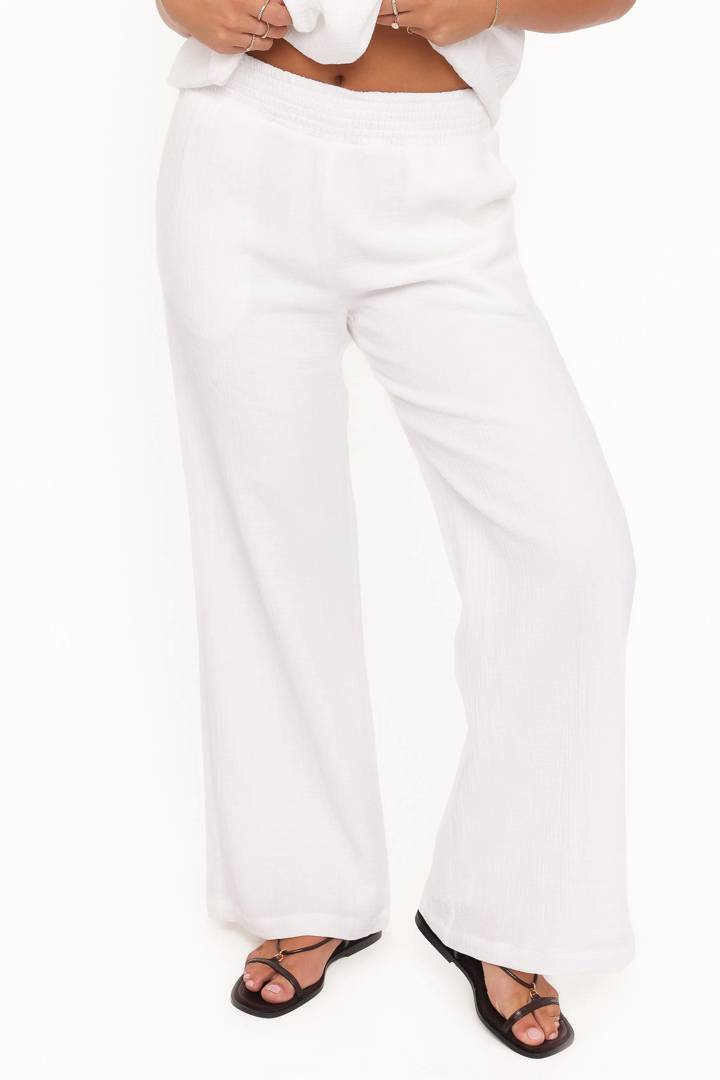 Olivia Pant Set - White sold by Petal & Pup product image thumbnail 5